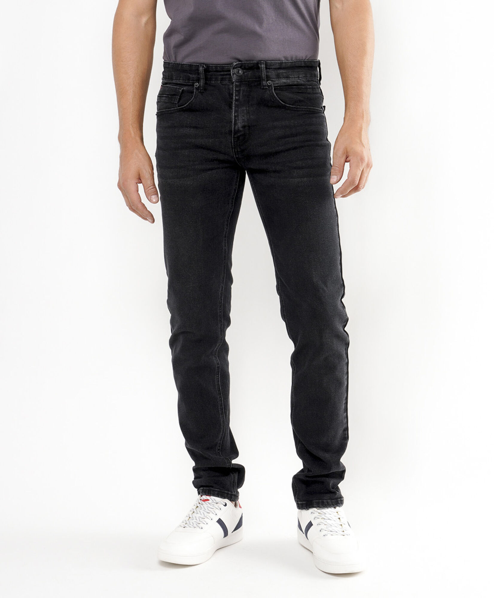 Jeans hombre gris oscuro skinny fit Jeans hombre gris oscuro skinny fit