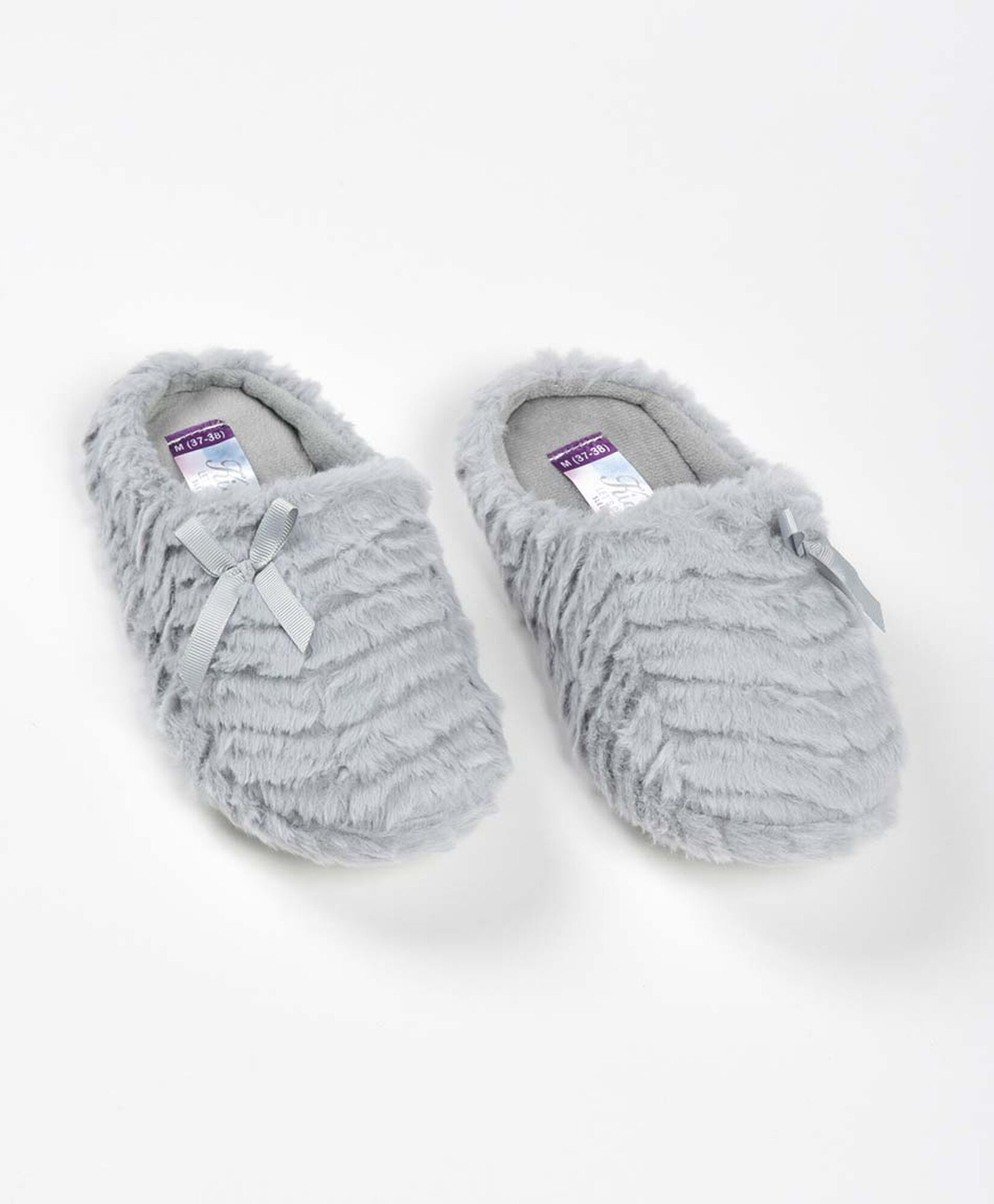 Pantuflas mujer peluditas cinta Pantuflas mujer peluditas cinta
