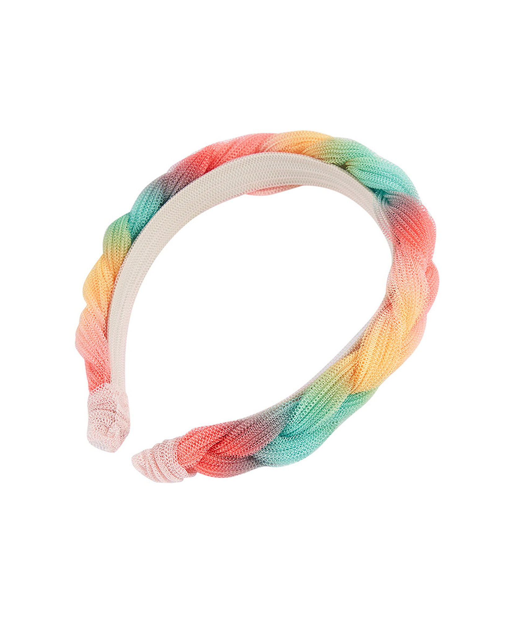 Cintillo infantil tul trenza Cintillo infantil tul trenza
