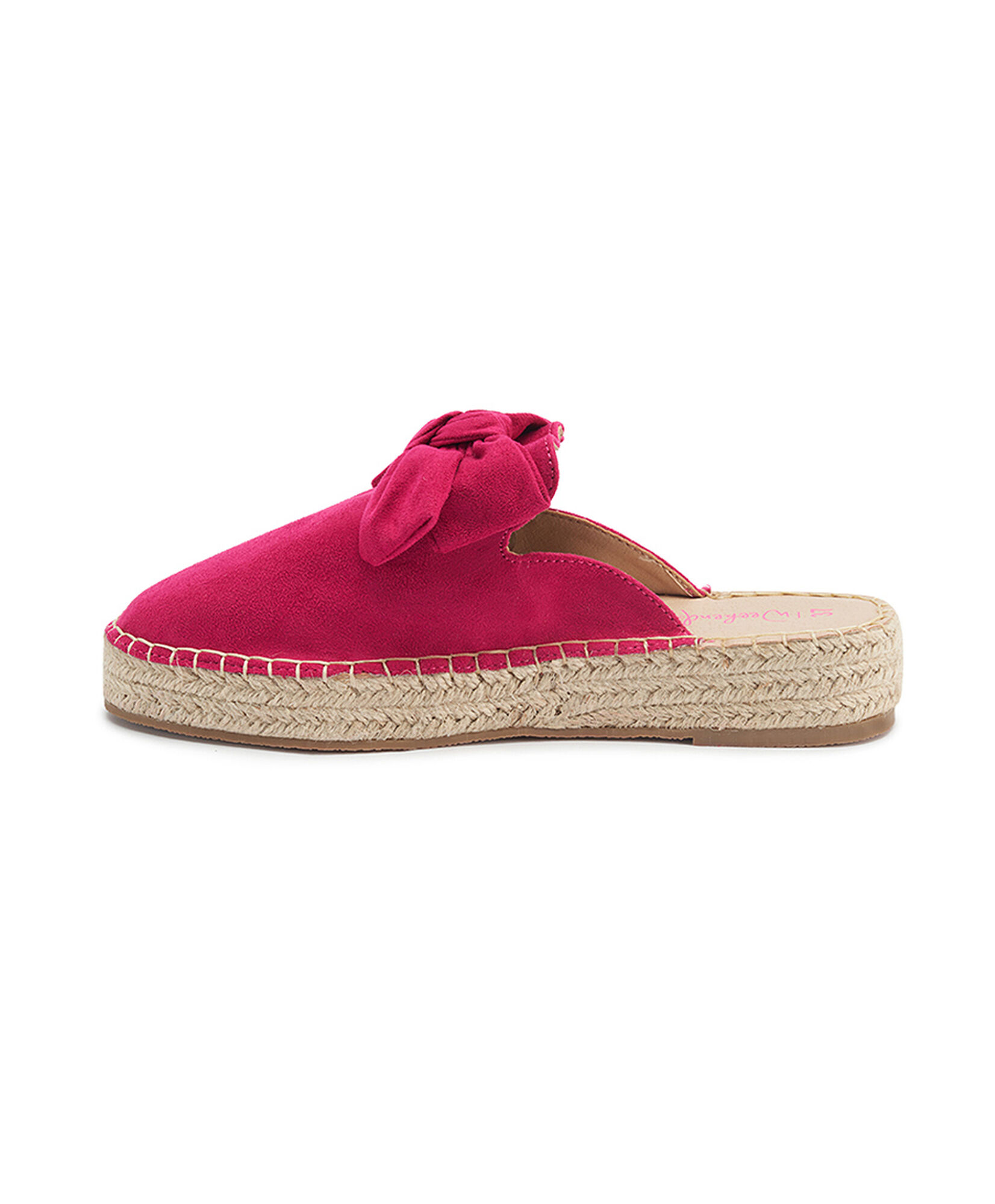 Zapato mujer rafia fucsia Zapato mujer rafia fucsia