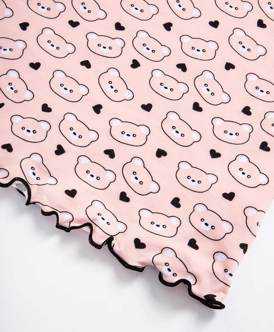 Camisola mujer osito botones