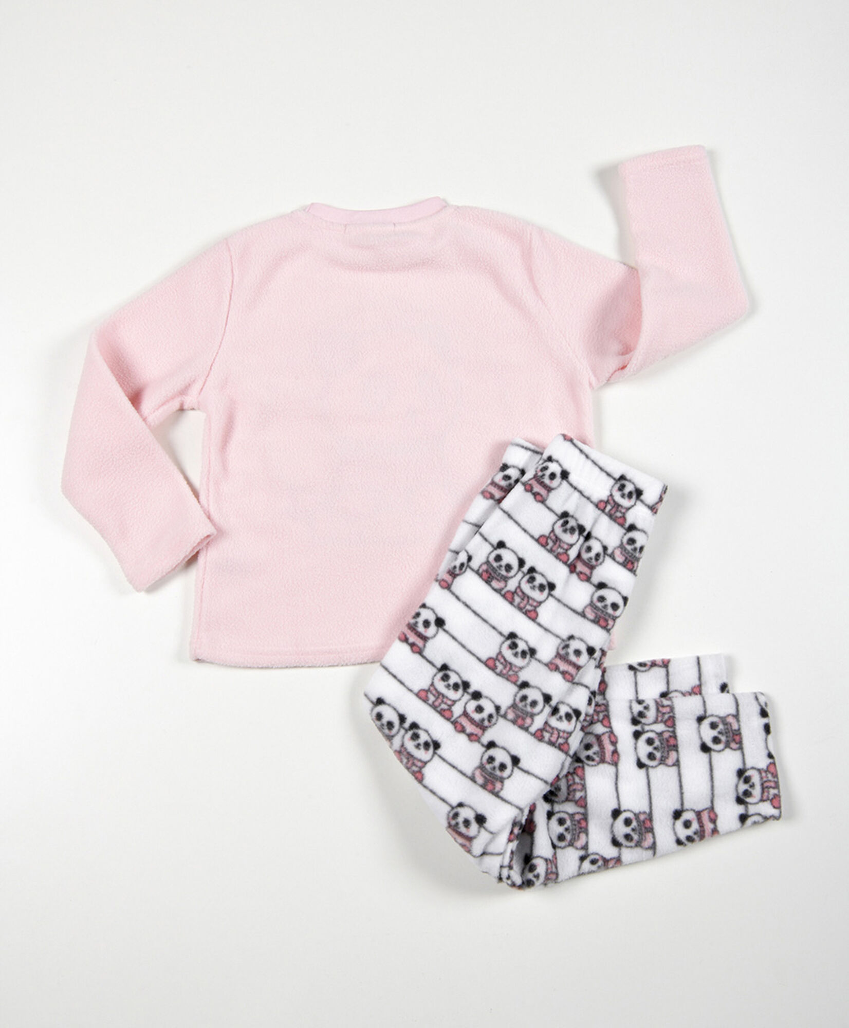 Pijama niña polar panda Pijama niña polar panda