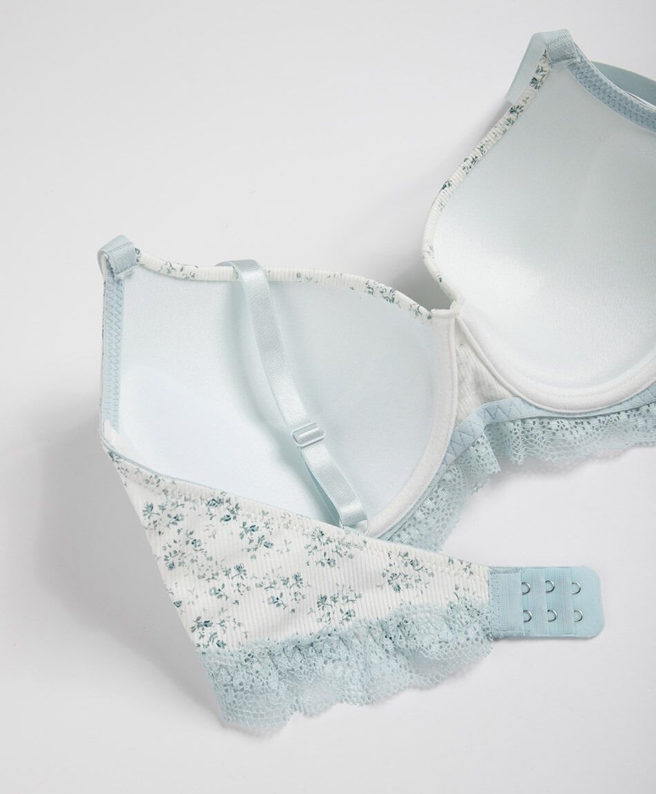 Sost&eacute;n mujer algod&oacute;n mini florcitas