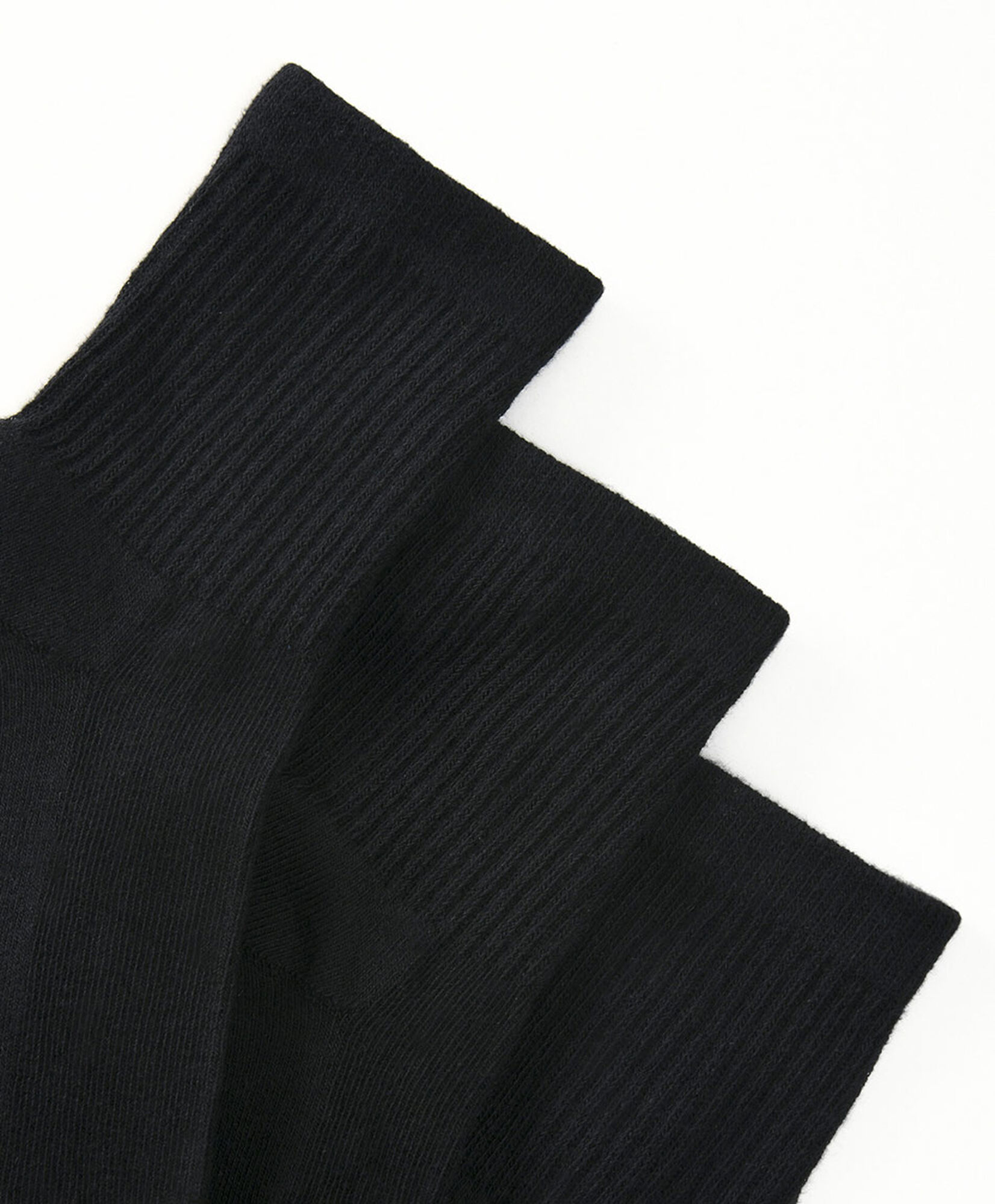 Pack 3 calcetines escolares sport negro Pack 3 calcetines escolares sport negro