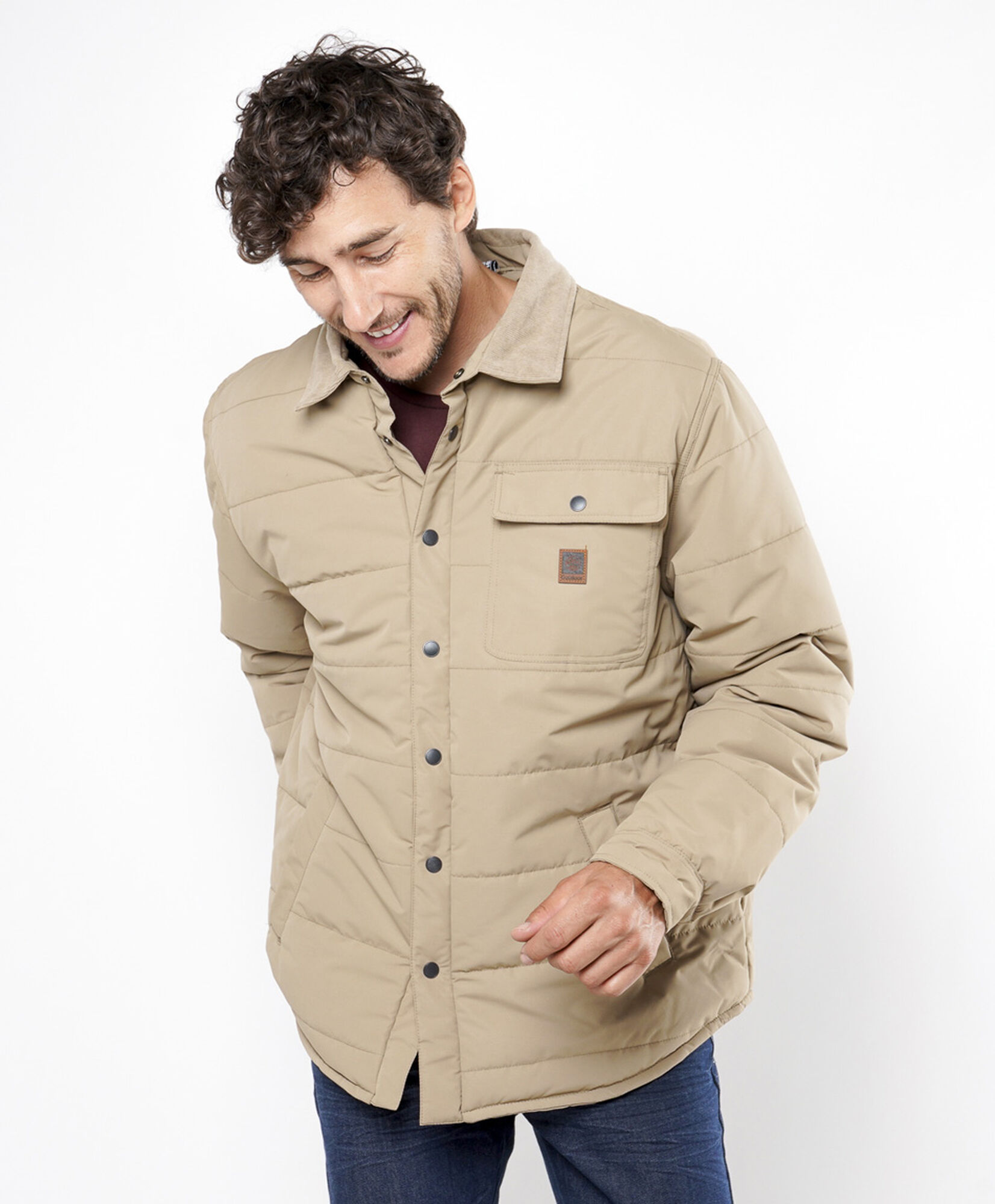 Chaqueta hombre beige Chaqueta hombre beige