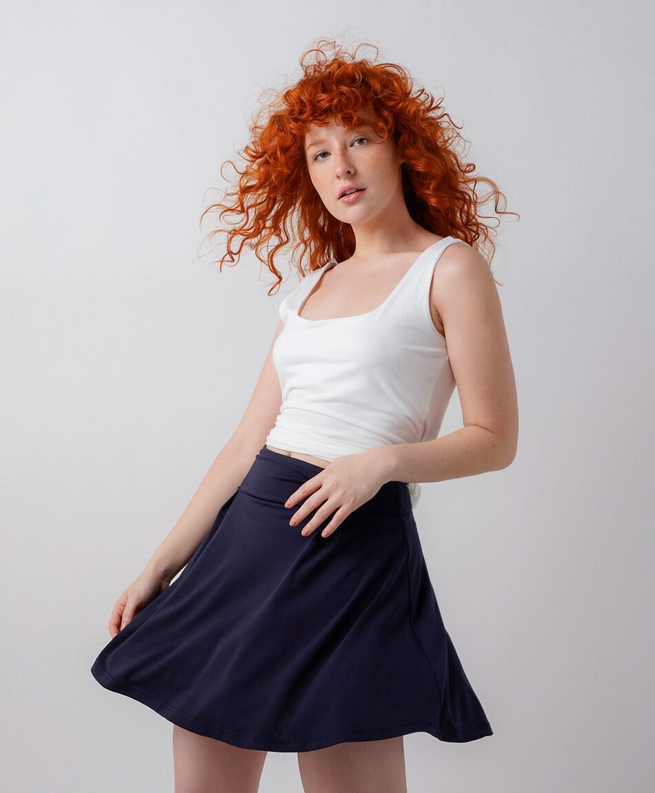 Mini falda mujer sarong