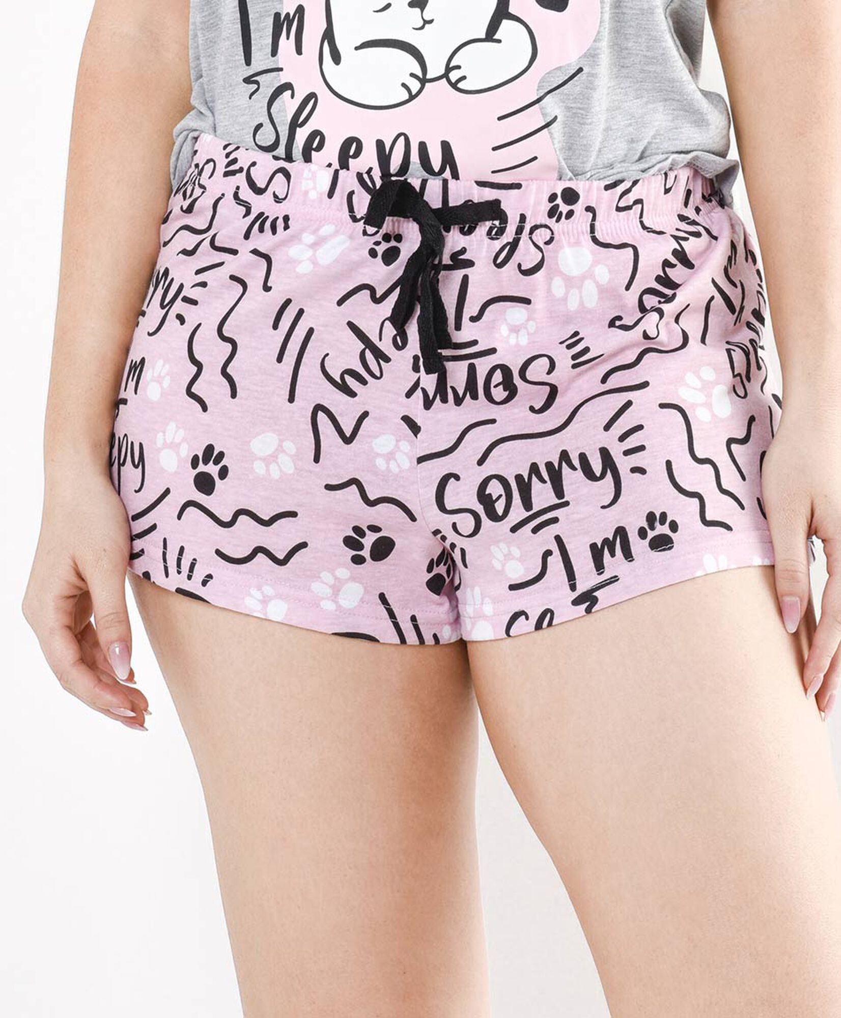 Pijama mujer osito short Pijama mujer osito short