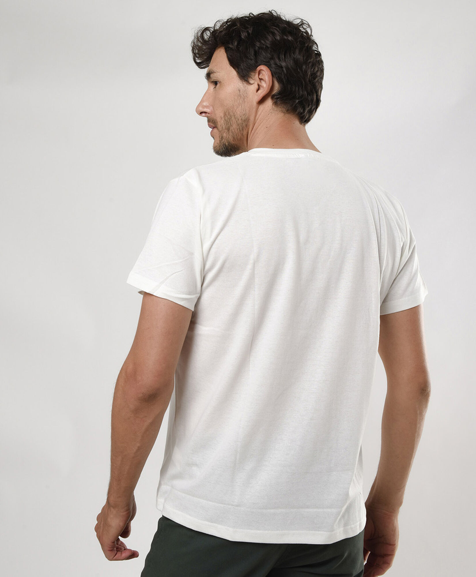 Polera hombre estampado zapato Polera hombre estampado zapato