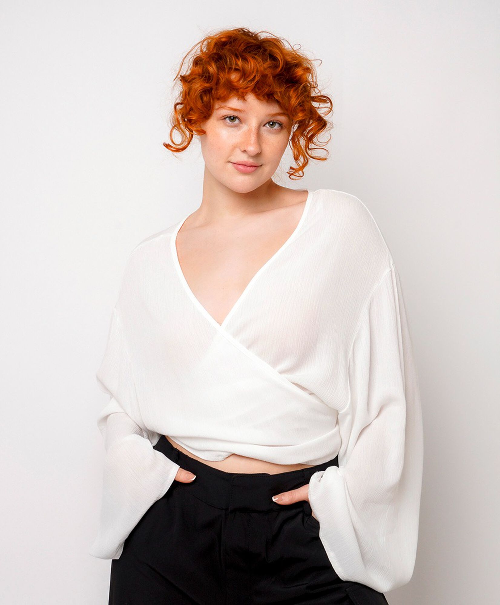 Blusa mujer kimono cruzada Blusa mujer kimono cruzada
