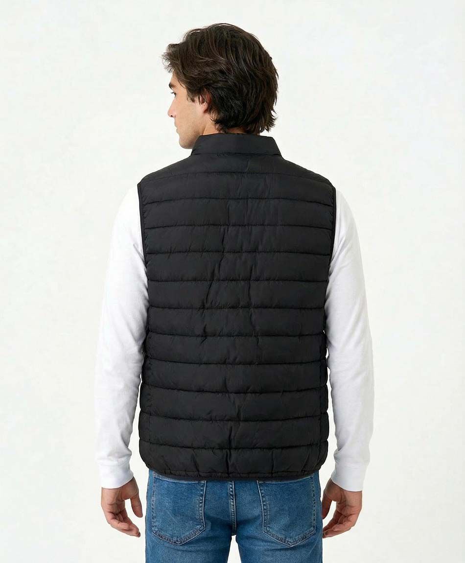 Parka hombre  sin mangas acolchada