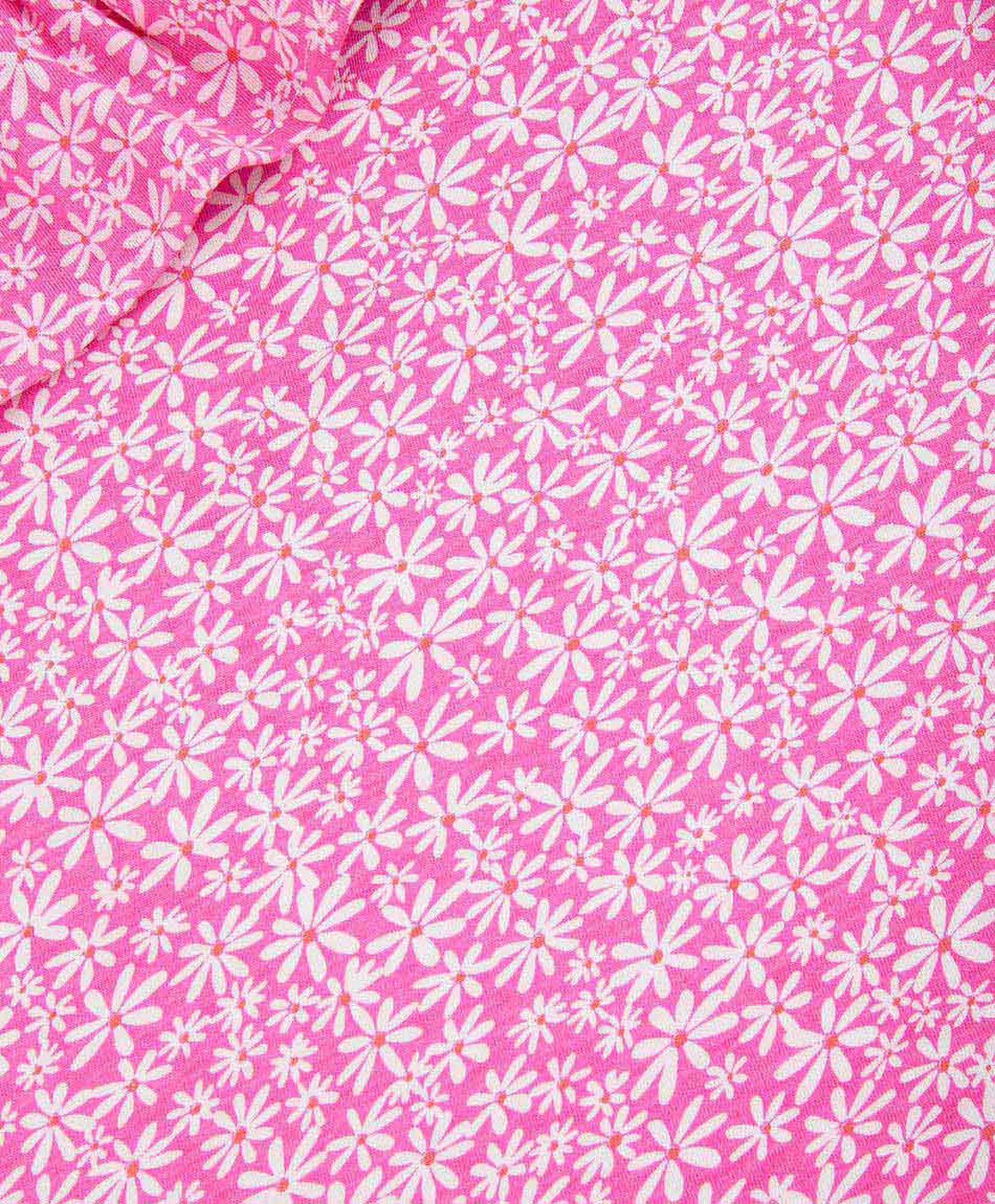 Polera niña sin hombro florcitas Polera niña sin hombro florcitas