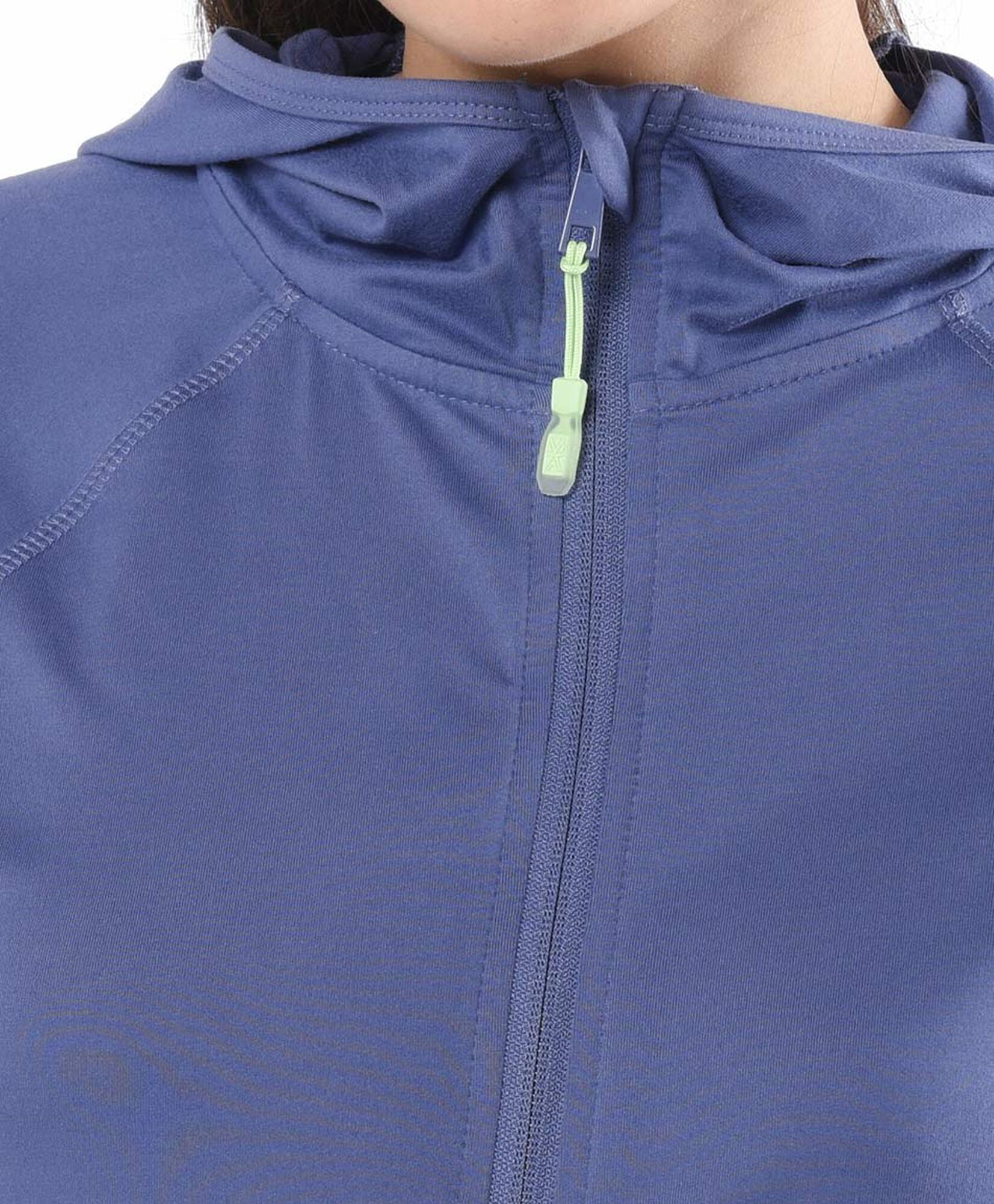 Polerón deportivo mujer azul Polerón deportivo mujer azul