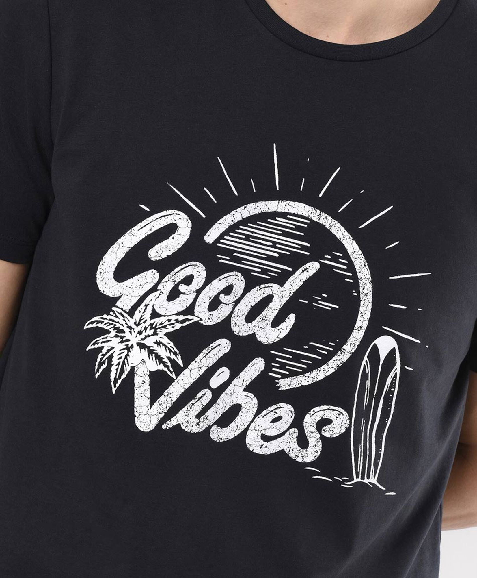 Polera hombre good vibes Polera hombre good vibes