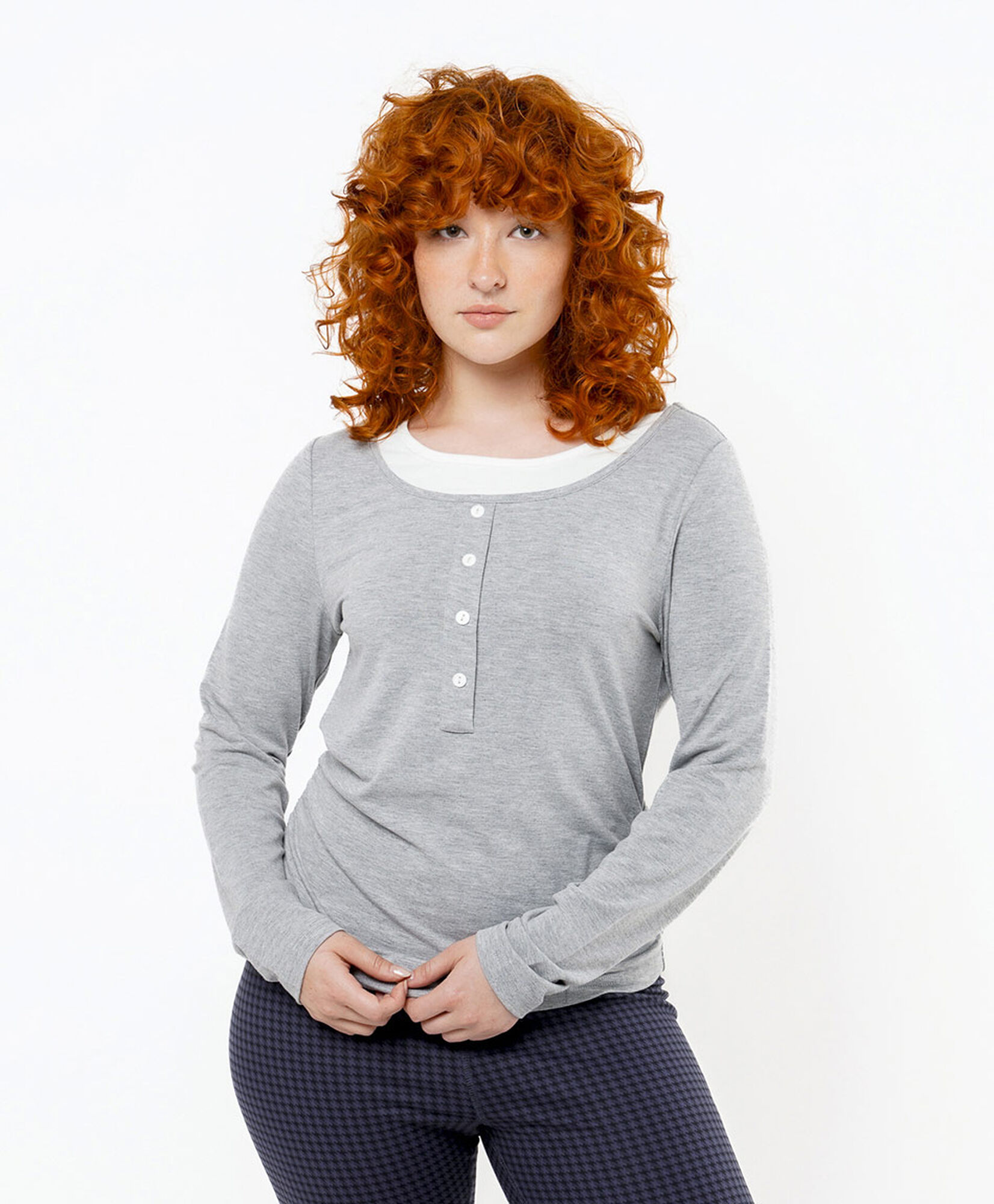 Polera mujer estilo doble Polera mujer estilo doble