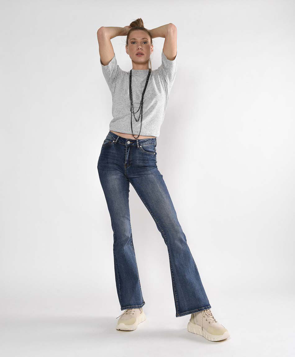 Jeans mujer flare