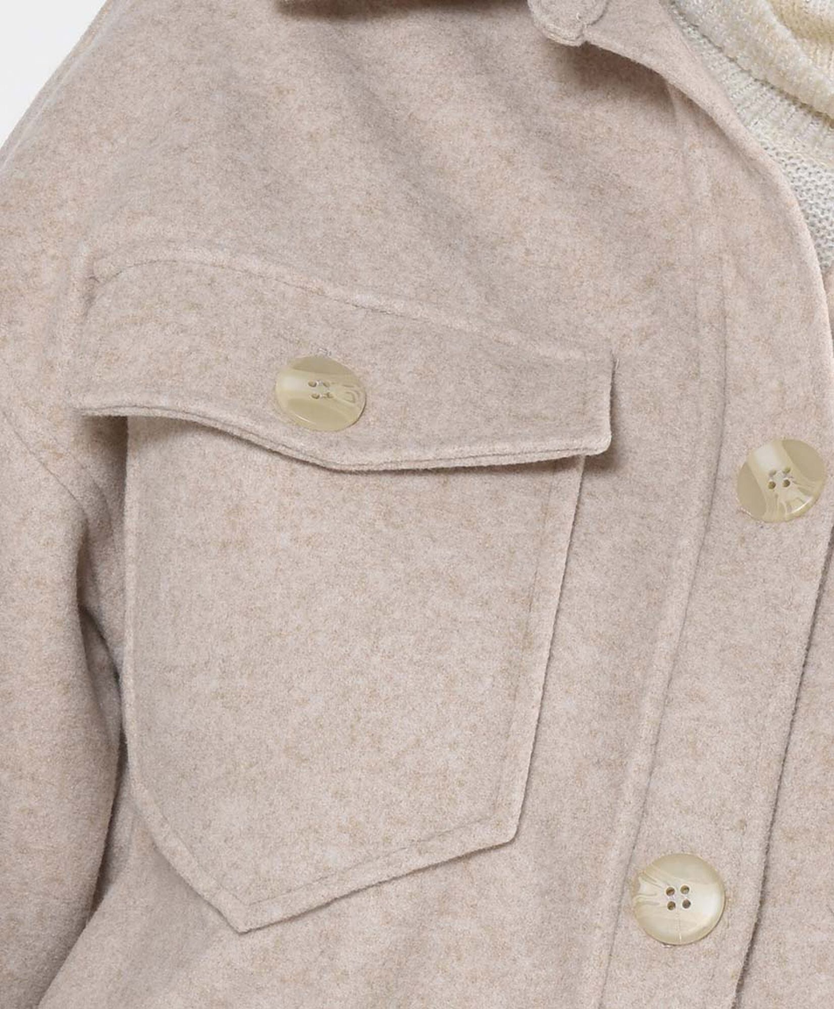 Chaqueta mujer botones grandes Chaqueta mujer botones grandes