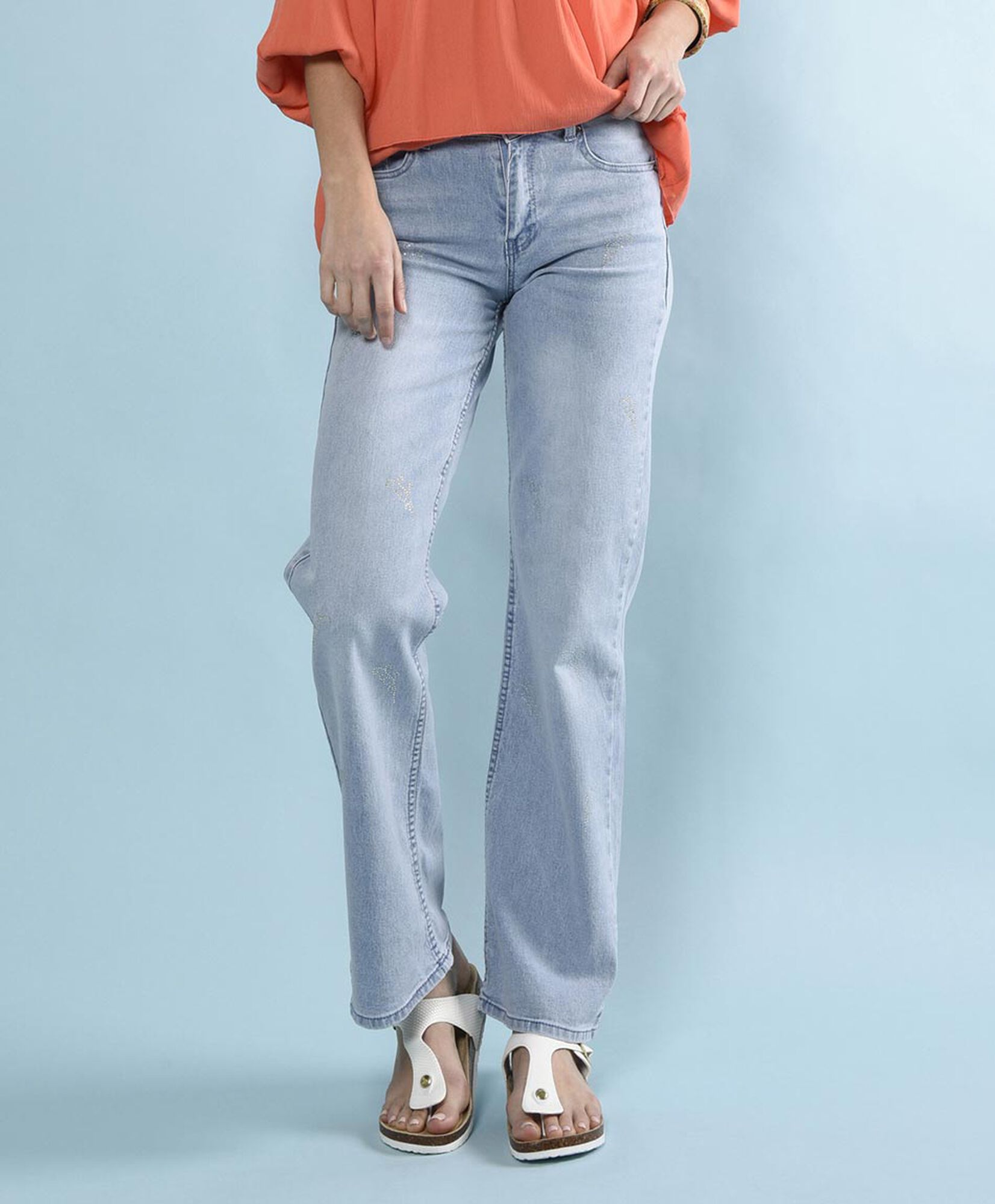 Jeans tiro alto Jeans tiro alto