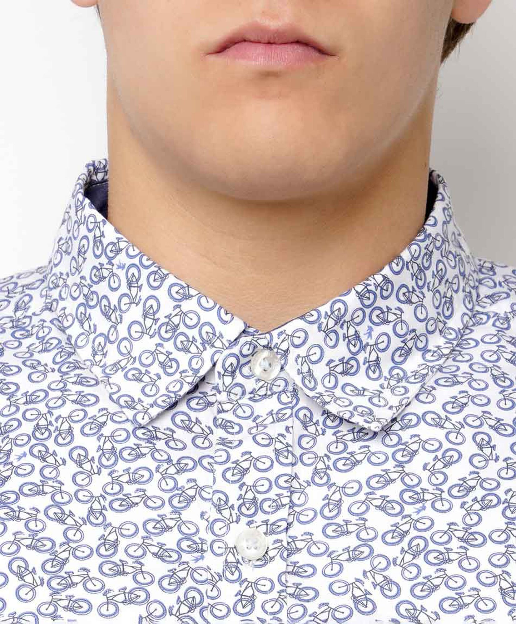 Camisa hombre estampado bicicletas Camisa hombre estampado bicicletas
