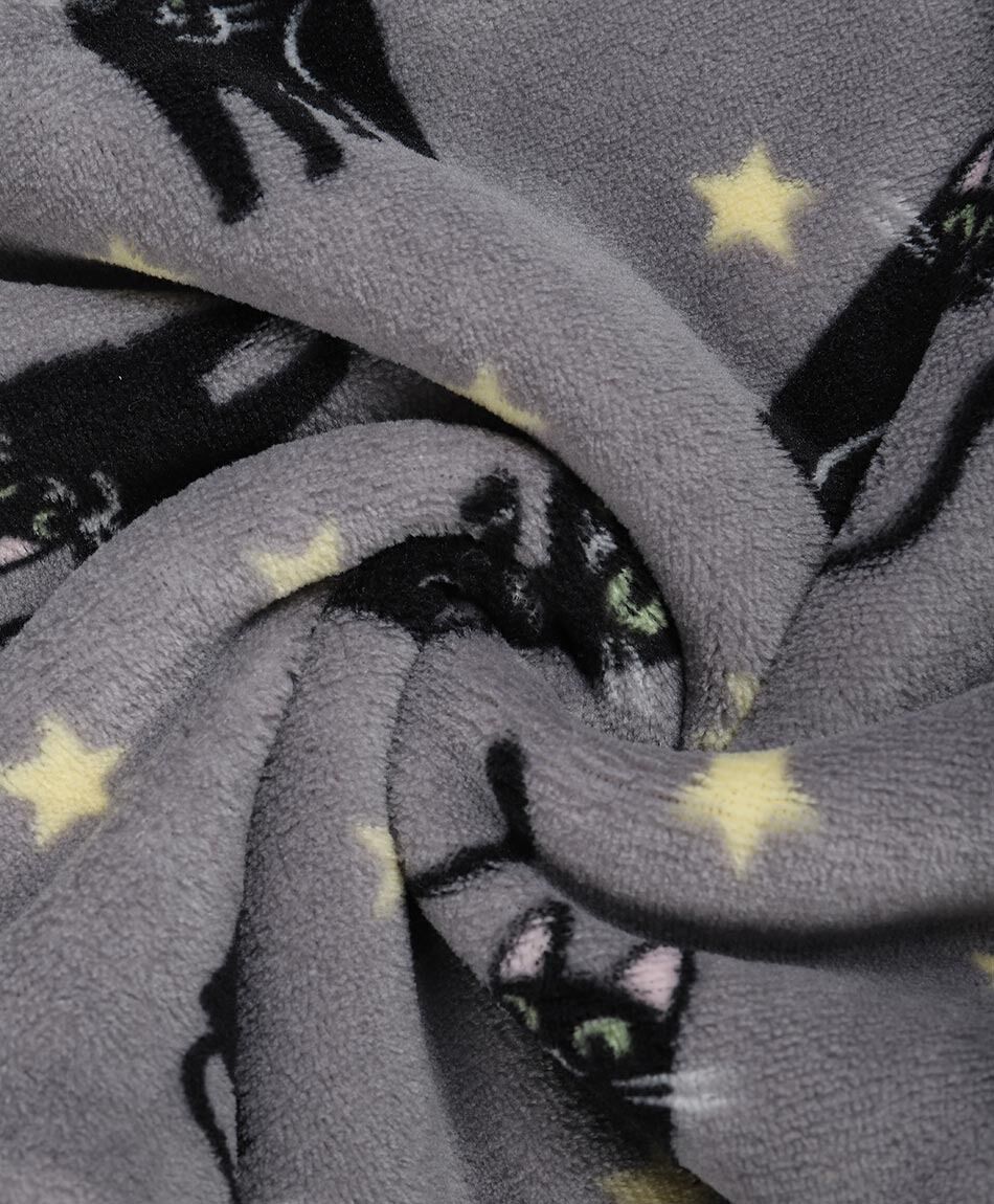 Pijama mujer chiporro gato negro