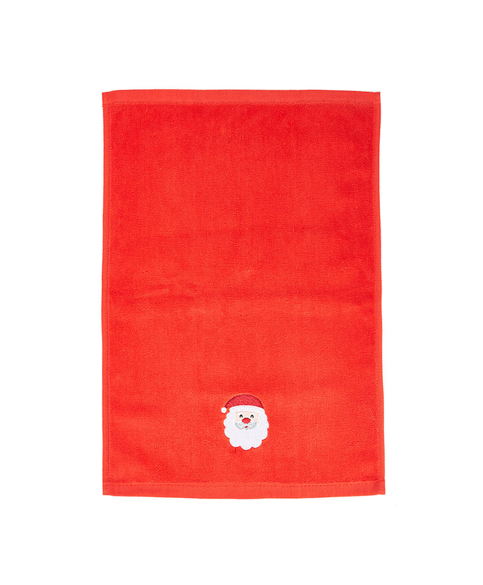 Toalla navidad roja