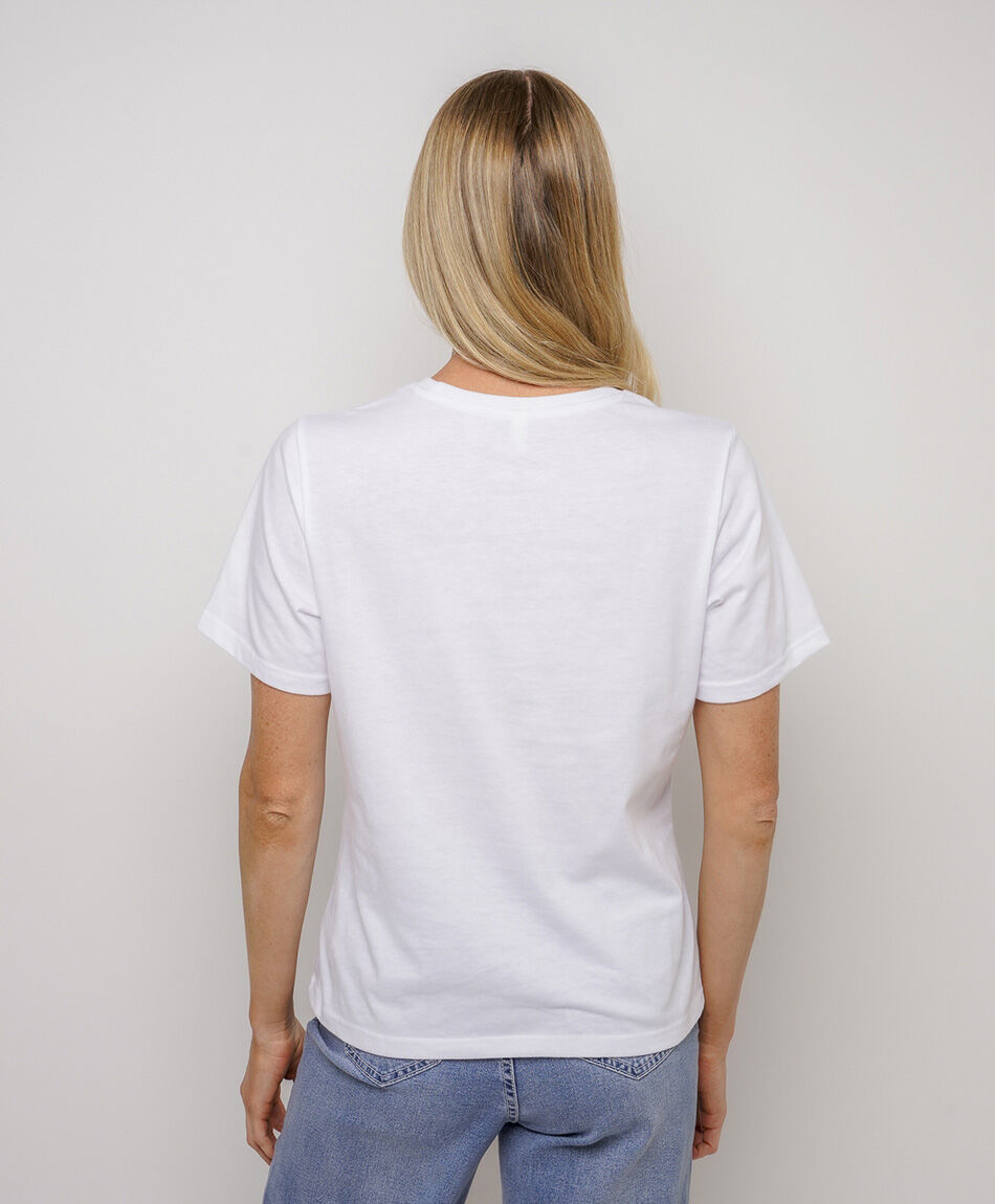Polera mujer estamado sol