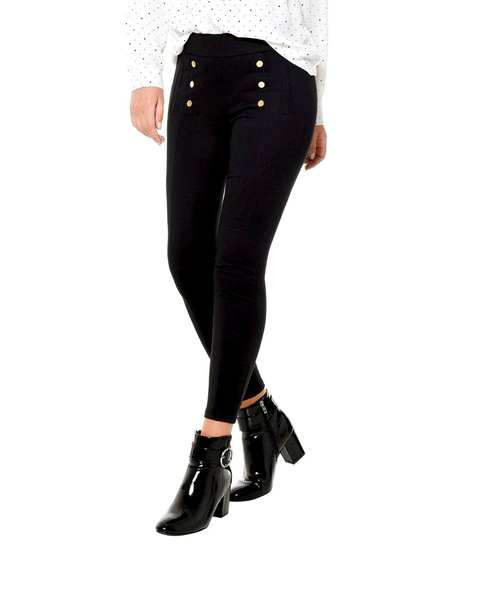 Leggins botones dorados Leggins botones dorados