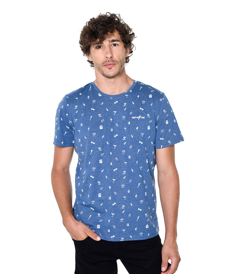 Polera estampada