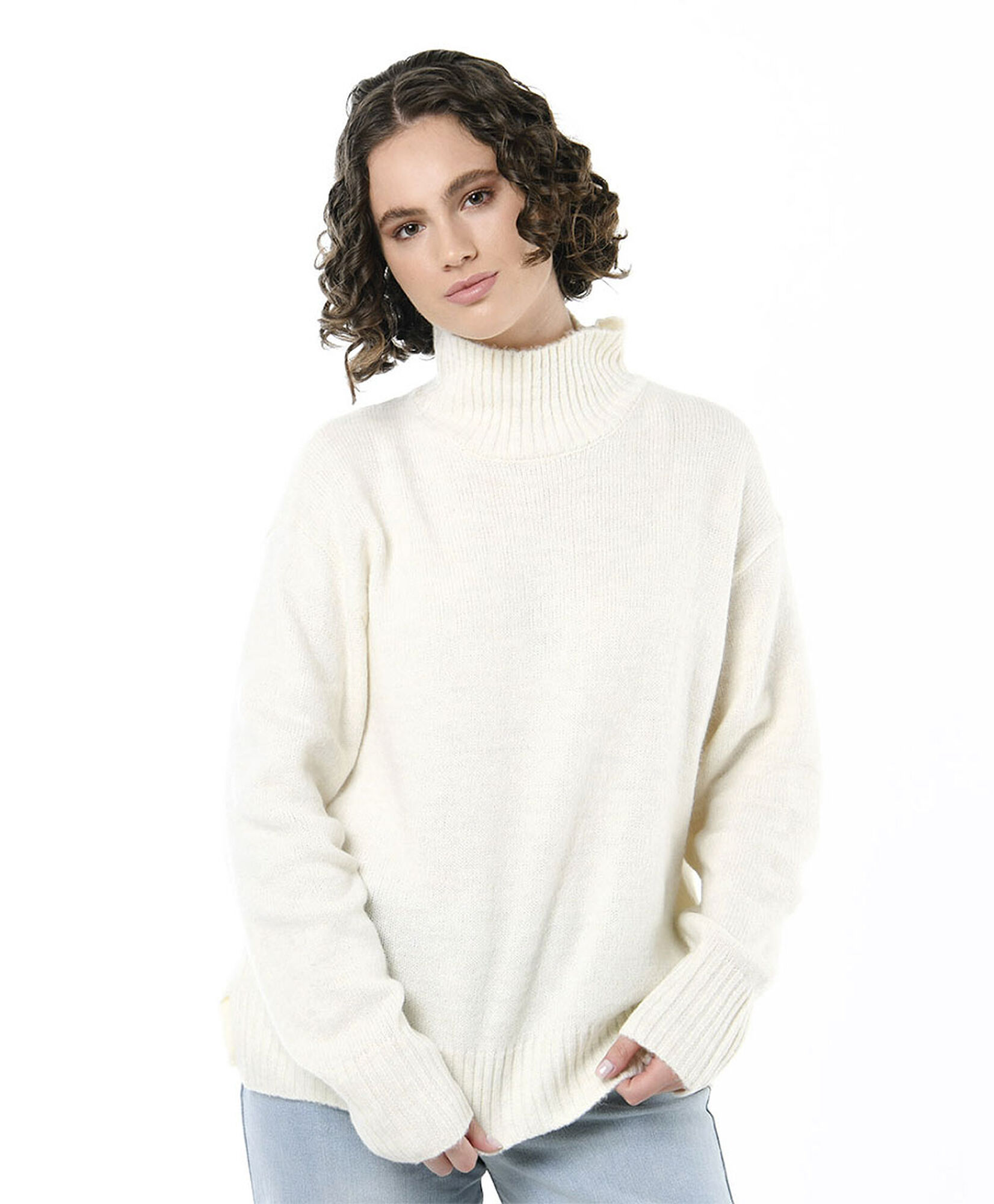 Sweater mujer cuello alto Sweater mujer cuello alto