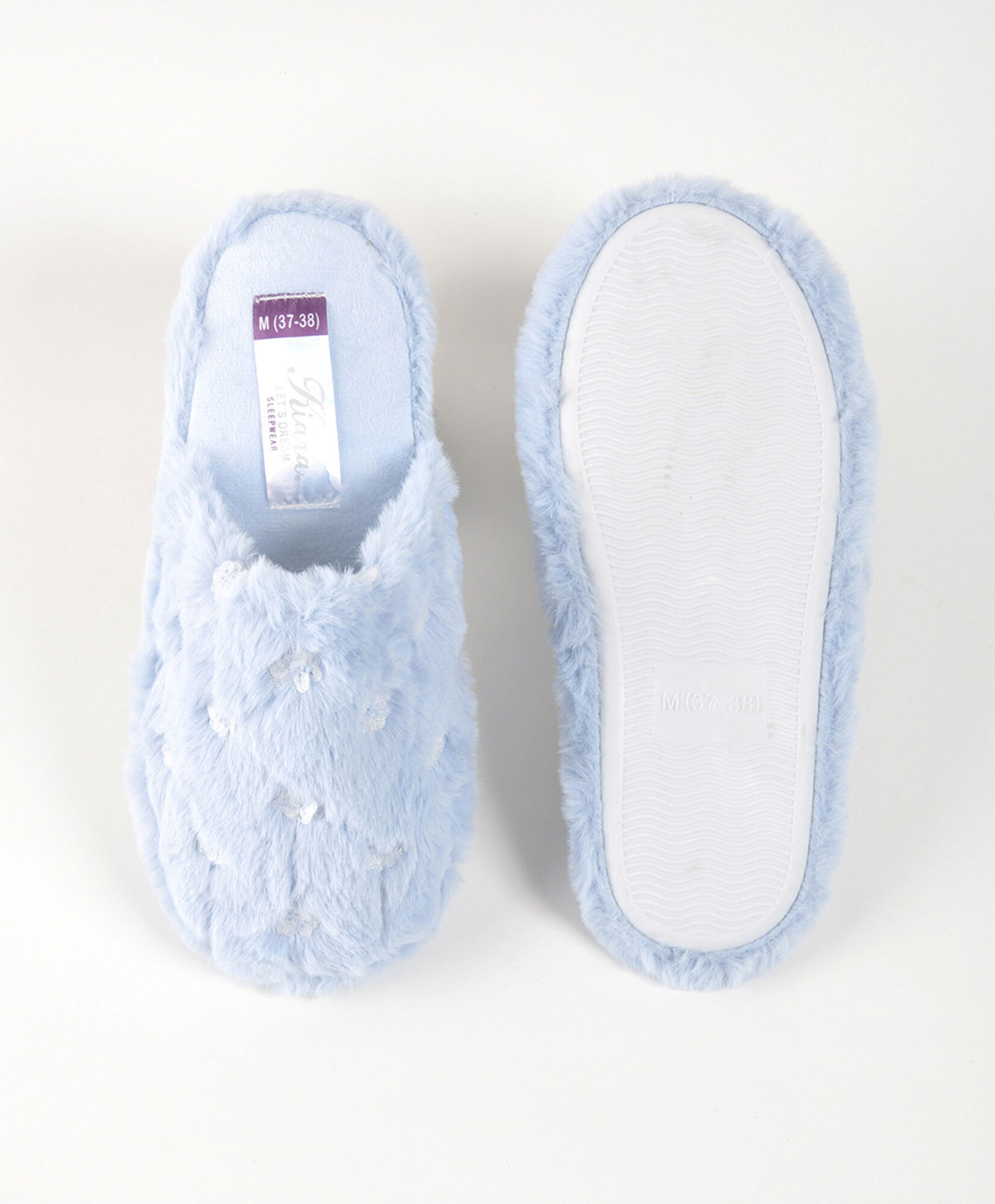 Pantuflas mujer brillante Pantuflas mujer brillante