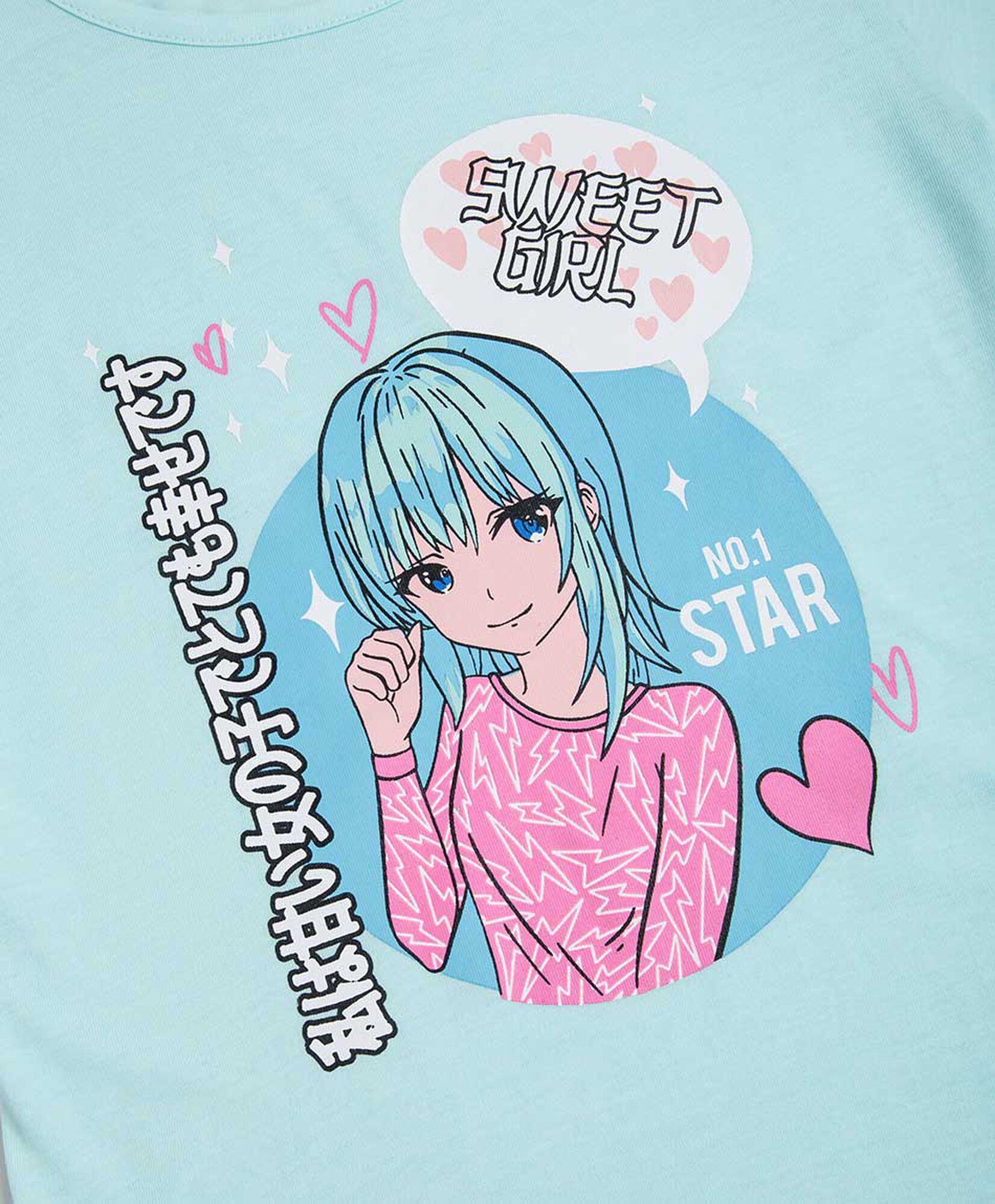 Polera niña dibujo Polera niña dibujo