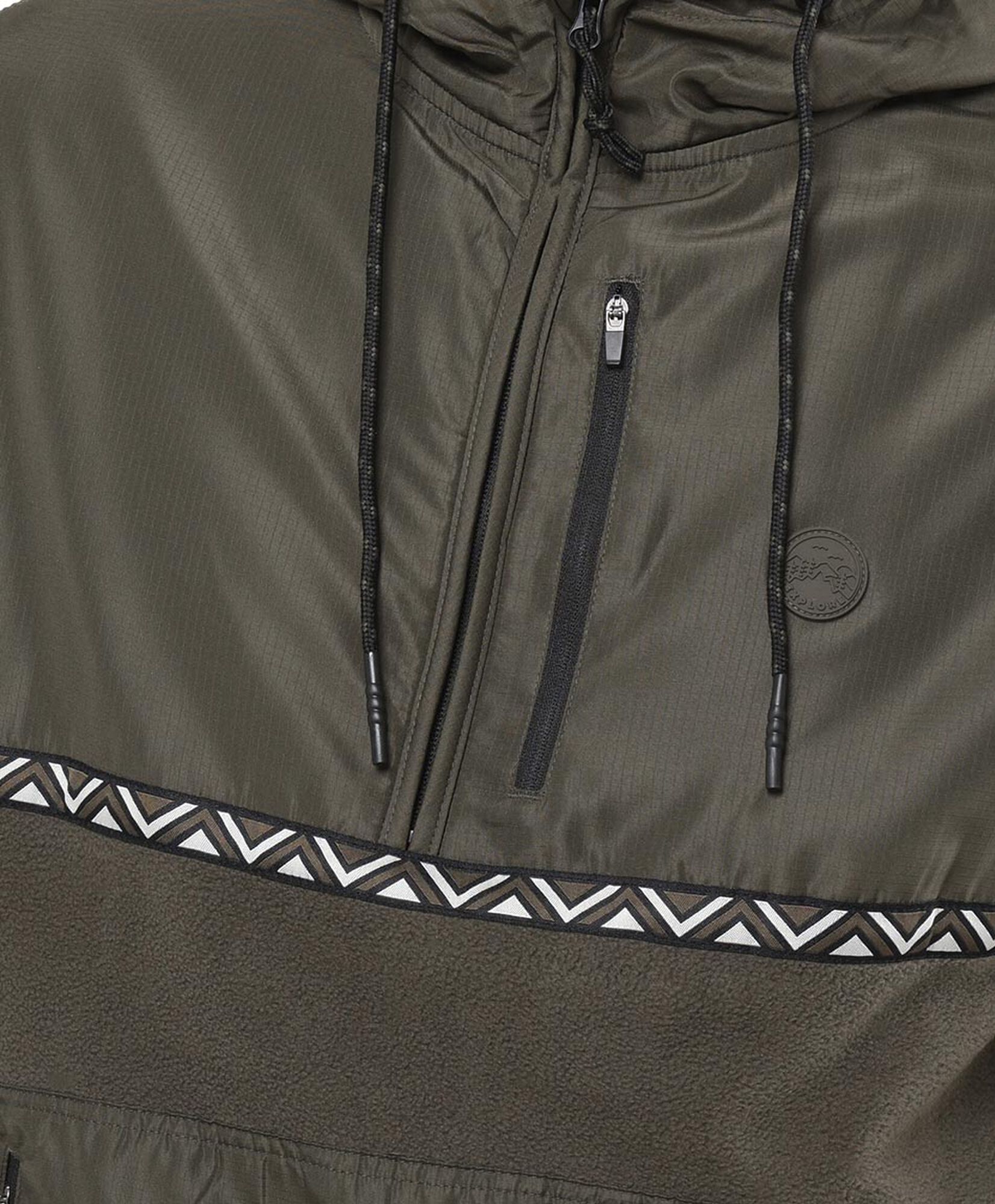 Chaqueta hombre mix medio cierre Chaqueta hombre mix medio cierre