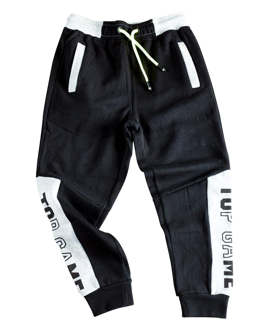 Pantalon buzo estampado