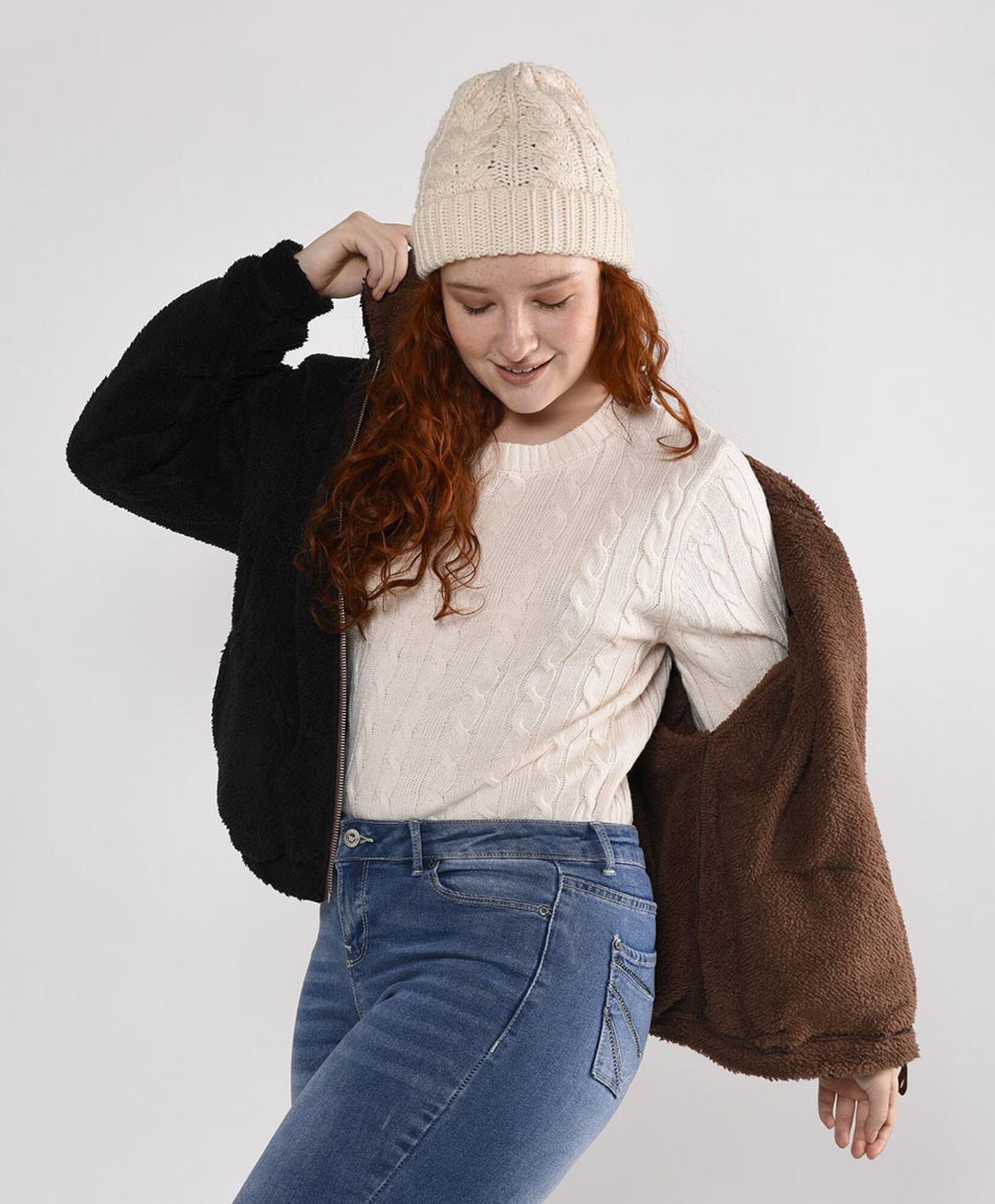 Chaqueta polar reversible Chaqueta polar reversible