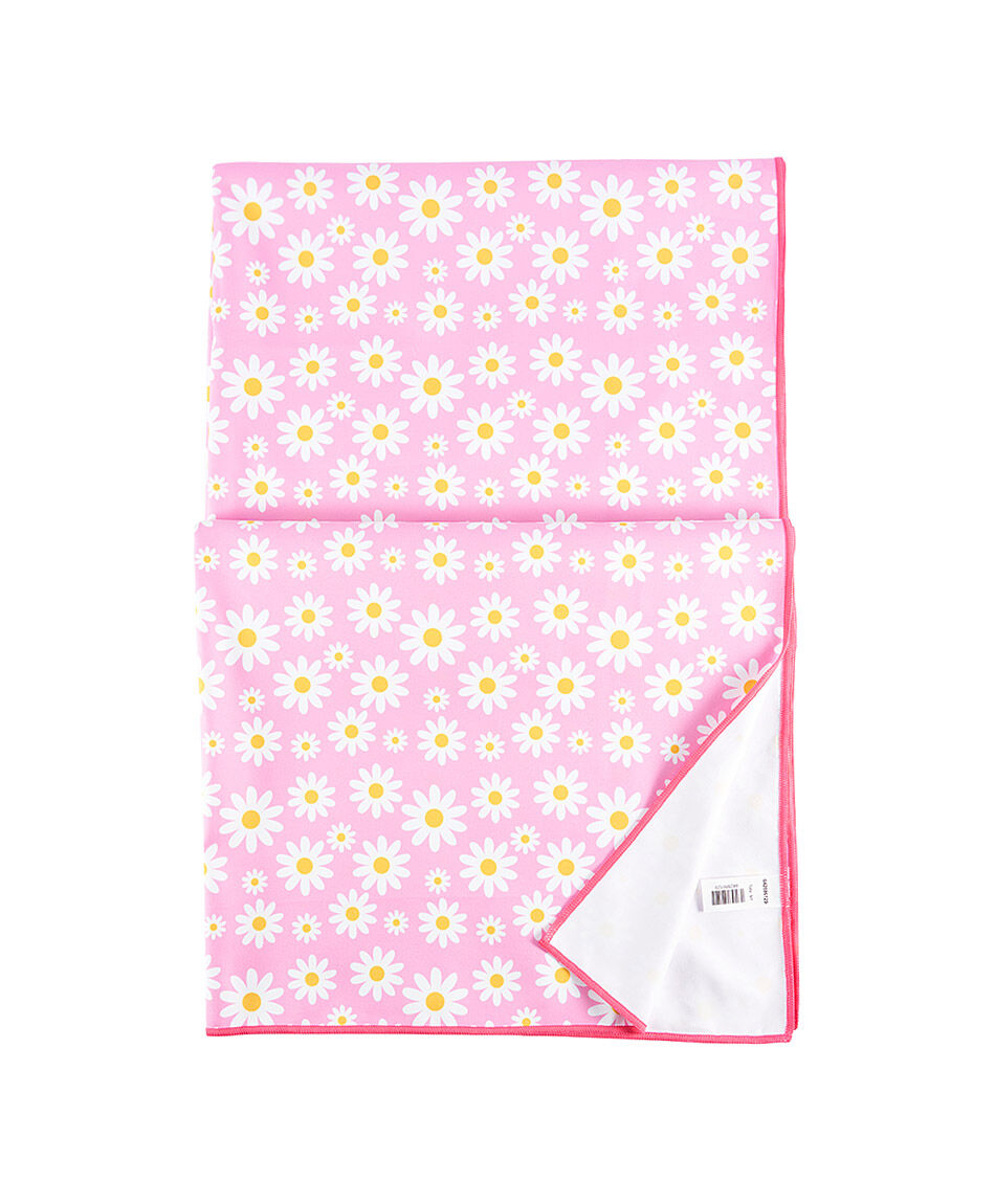 Toalla estuche flores