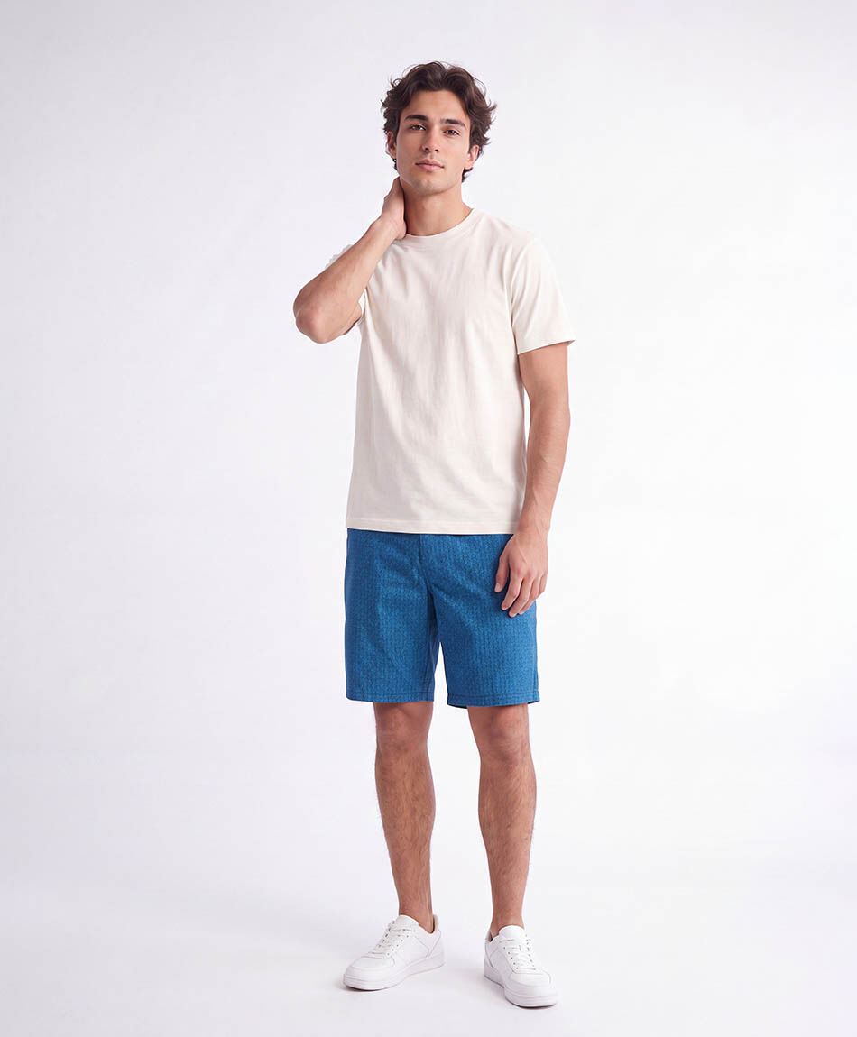 Bermuda hombre surf cuadritos