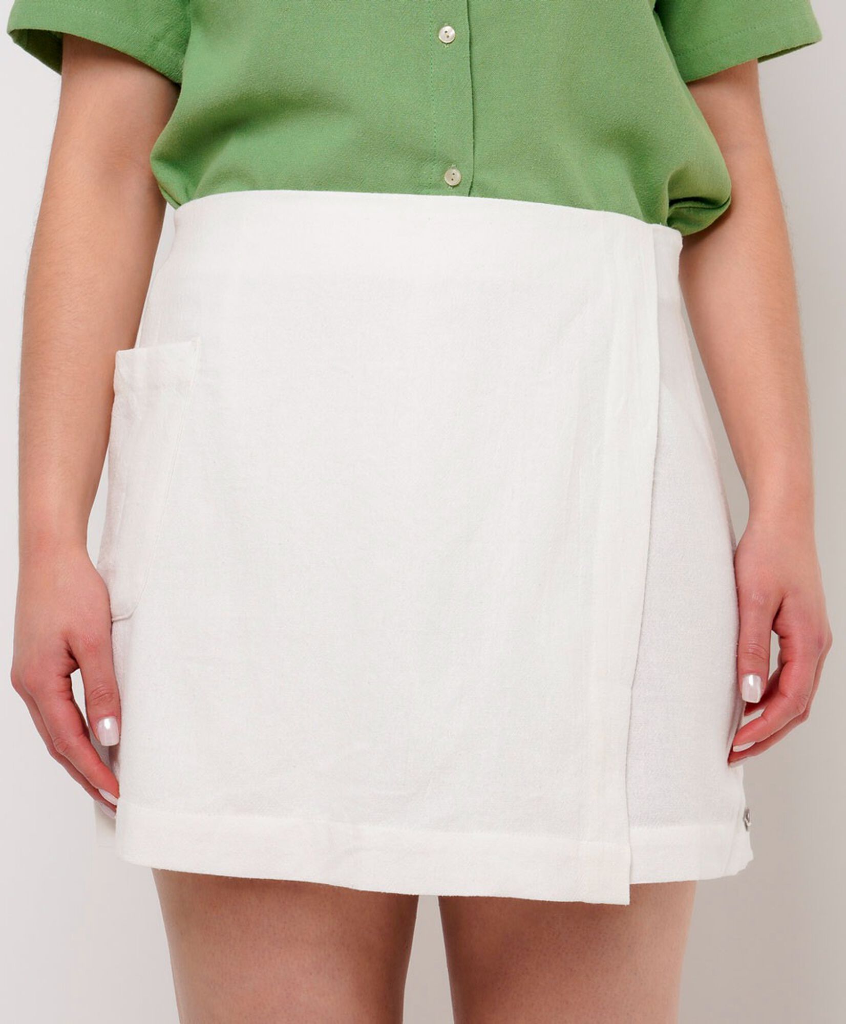 Short mujer cruzado bolsillo Short mujer cruzado bolsillo