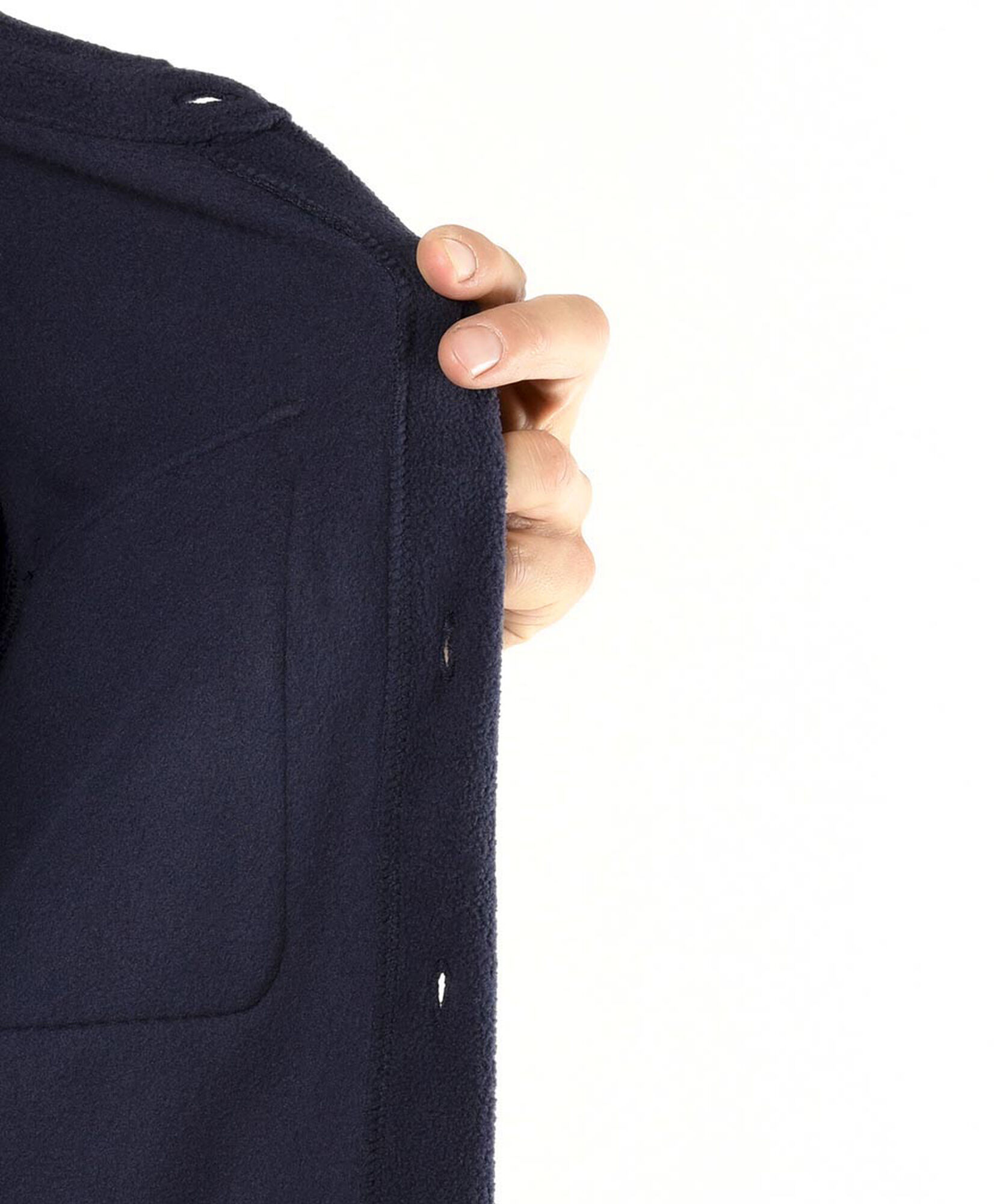 Chaqueta hombre polar leñadora azul Chaqueta hombre polar leñadora azul