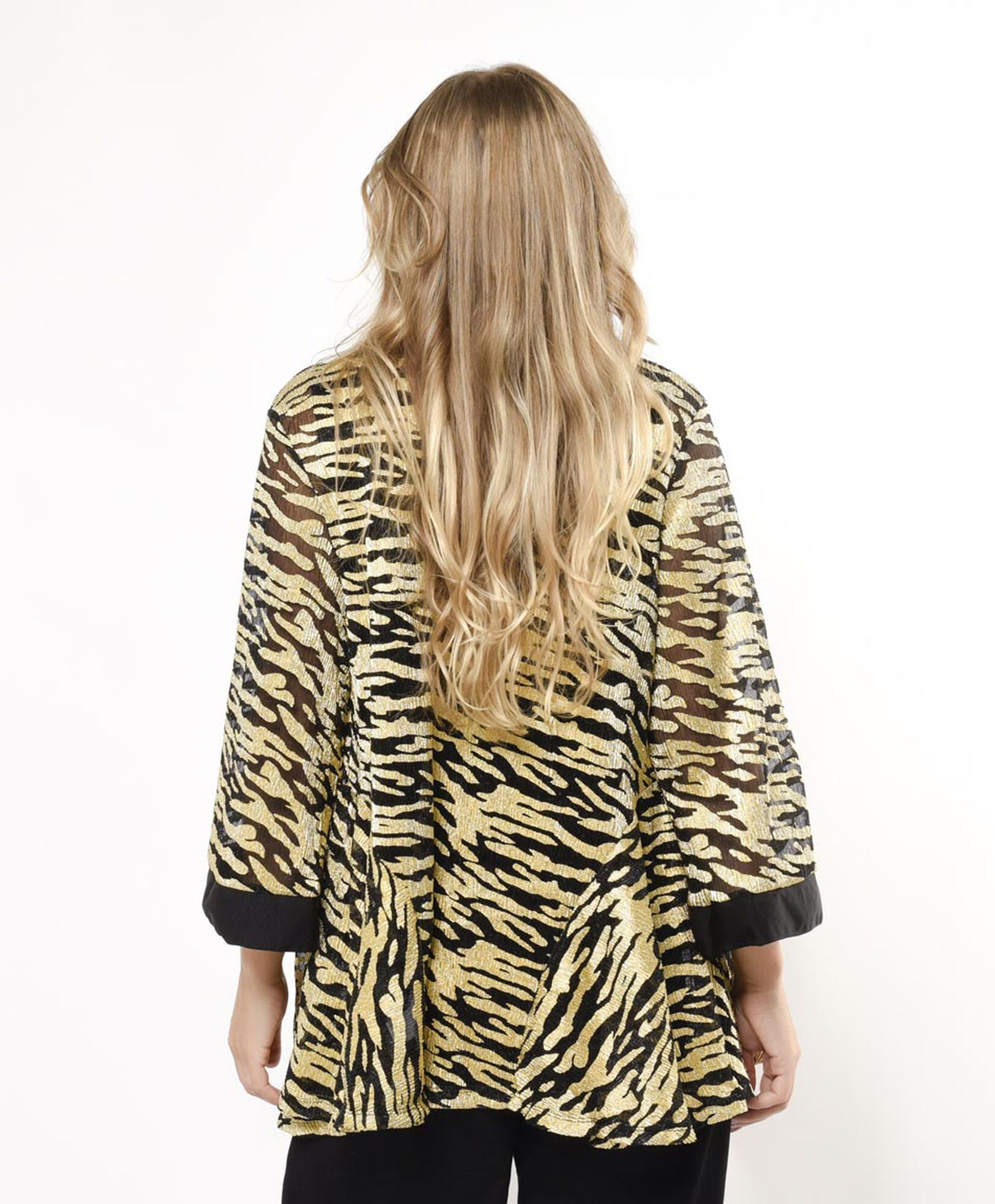 Tapado mujer animal print foil Tapado mujer animal print foil