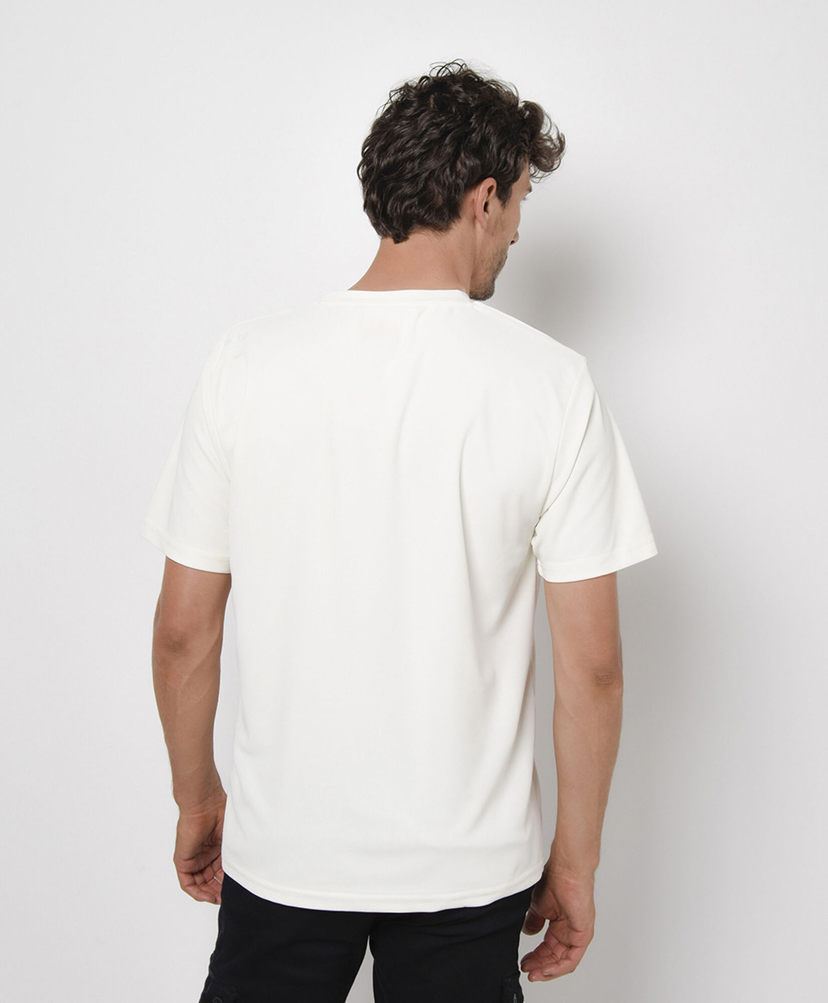Polera hombre dry fit estampada Polera hombre dry fit estampada