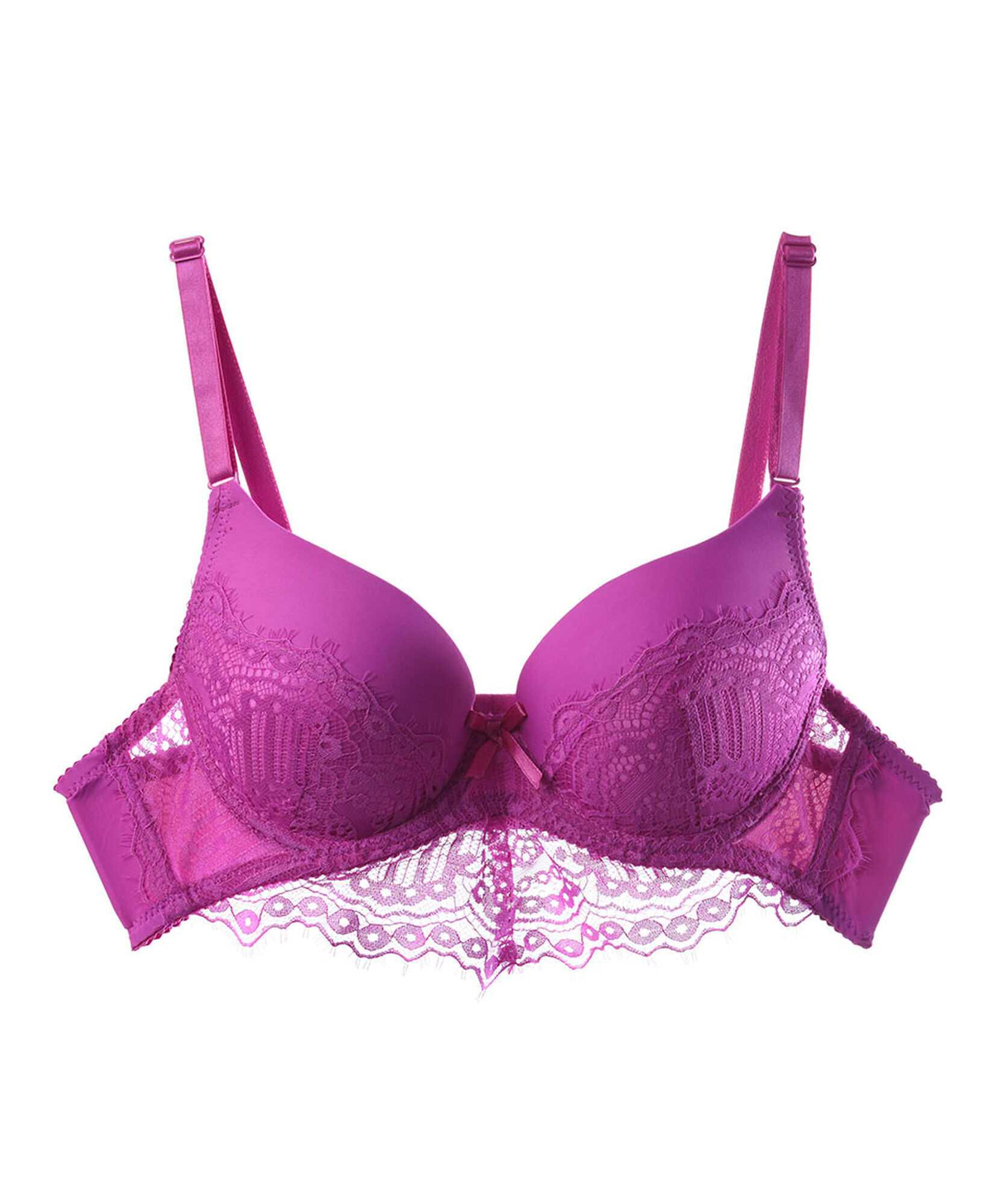 Sostén mujer encaje frontal push up Sostén mujer encaje frontal push up