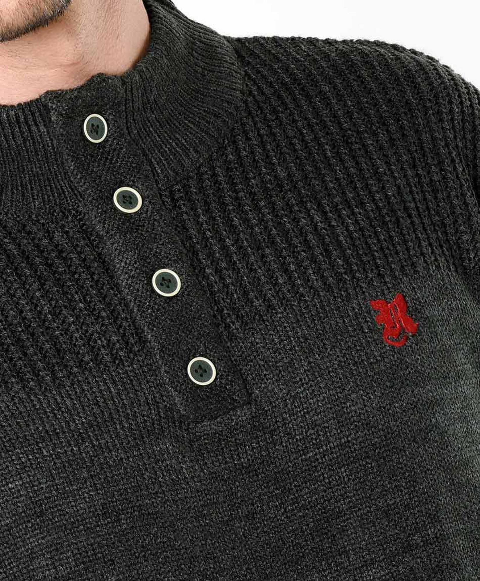 Sweater hombre cuello alto botones Sweater hombre cuello alto botones