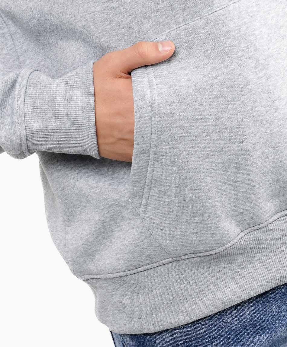 Poler&oacute;n hombre liso grey