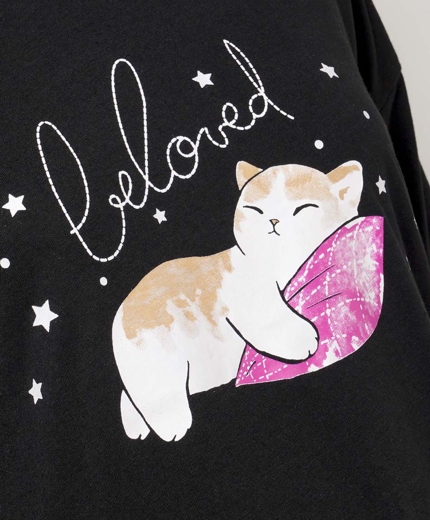 Pijama mujer gato durmiendo Pijama mujer gato durmiendo