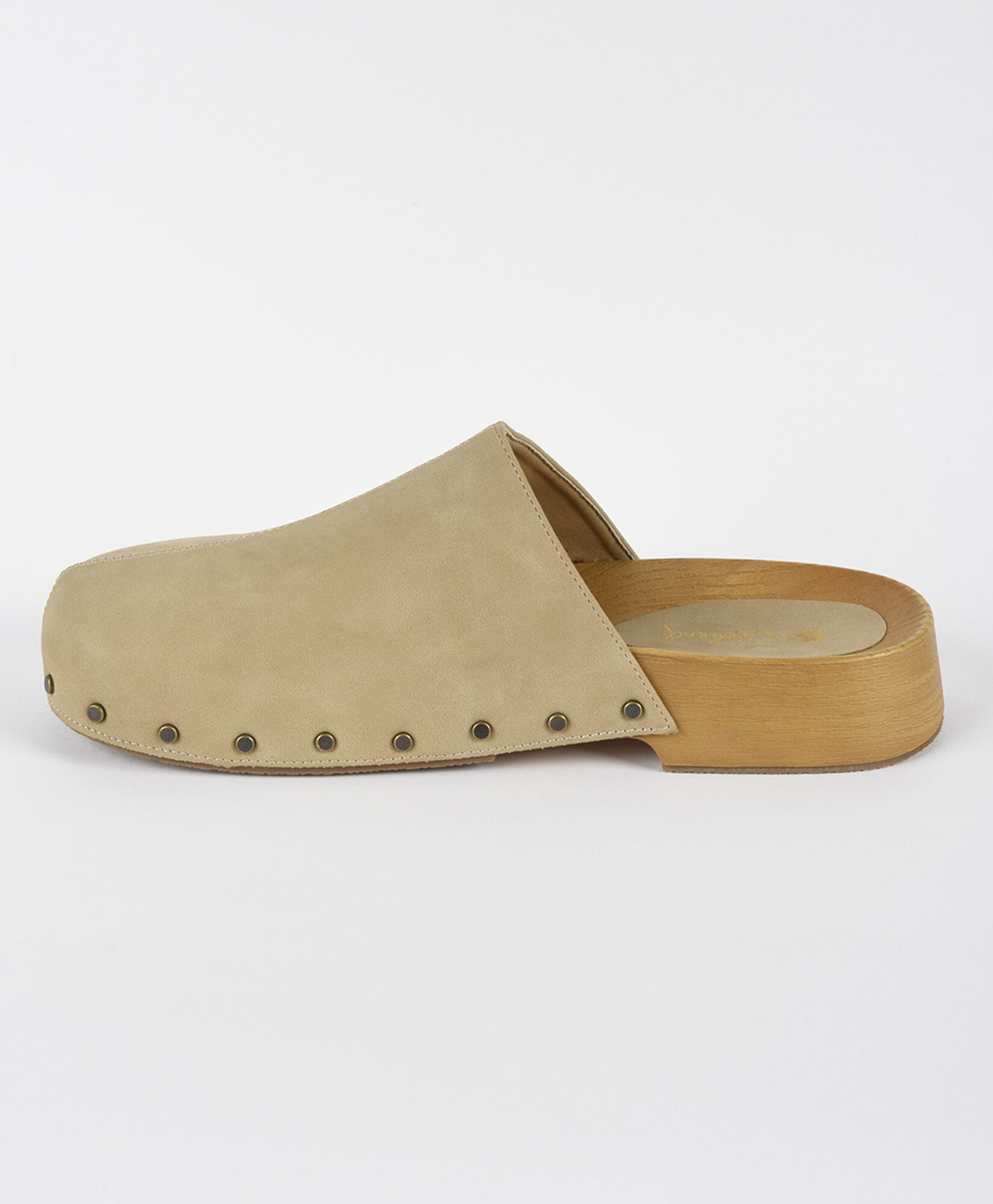 Sandalia mujer zueco tachas Sandalia mujer zueco tachas