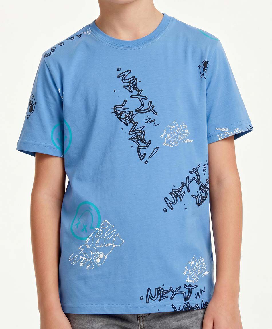 Polera ni&ntilde;o frases grafitti