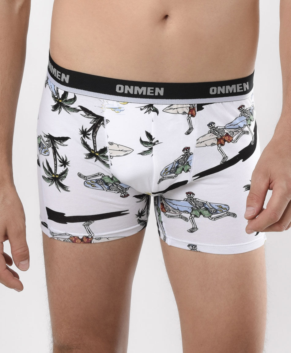 Pack 2 boxer hombre esqueletos surf