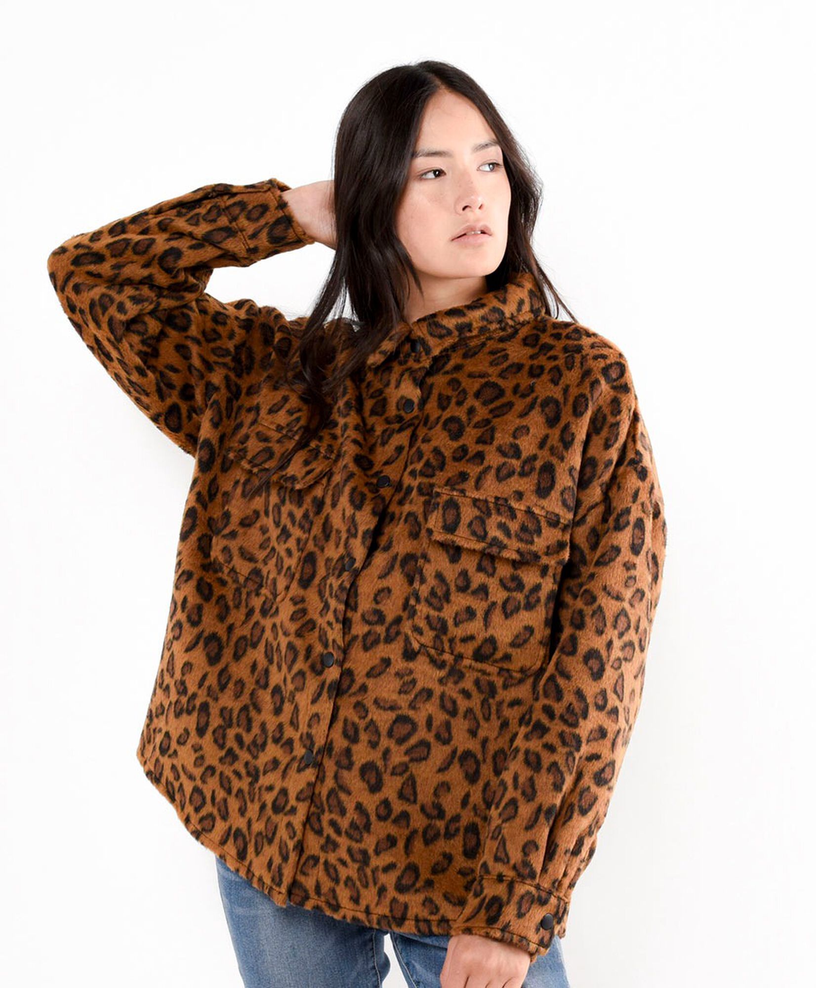 Chaqueta mujer estampado animal print Chaqueta mujer estampado animal print