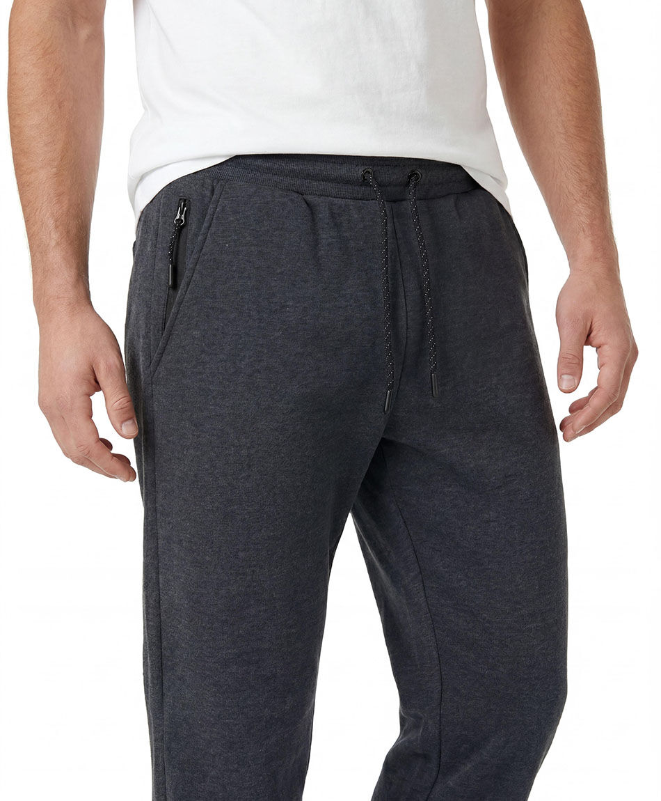 Pantal&oacute;n deportivo hombre recto gris