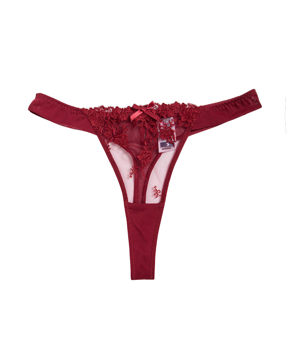 Colaless mujer bordado flores