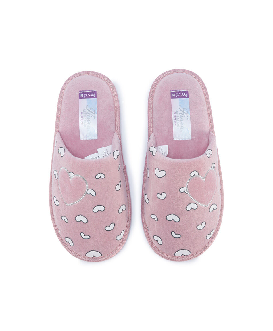 Pantuflas mujer cielo azul